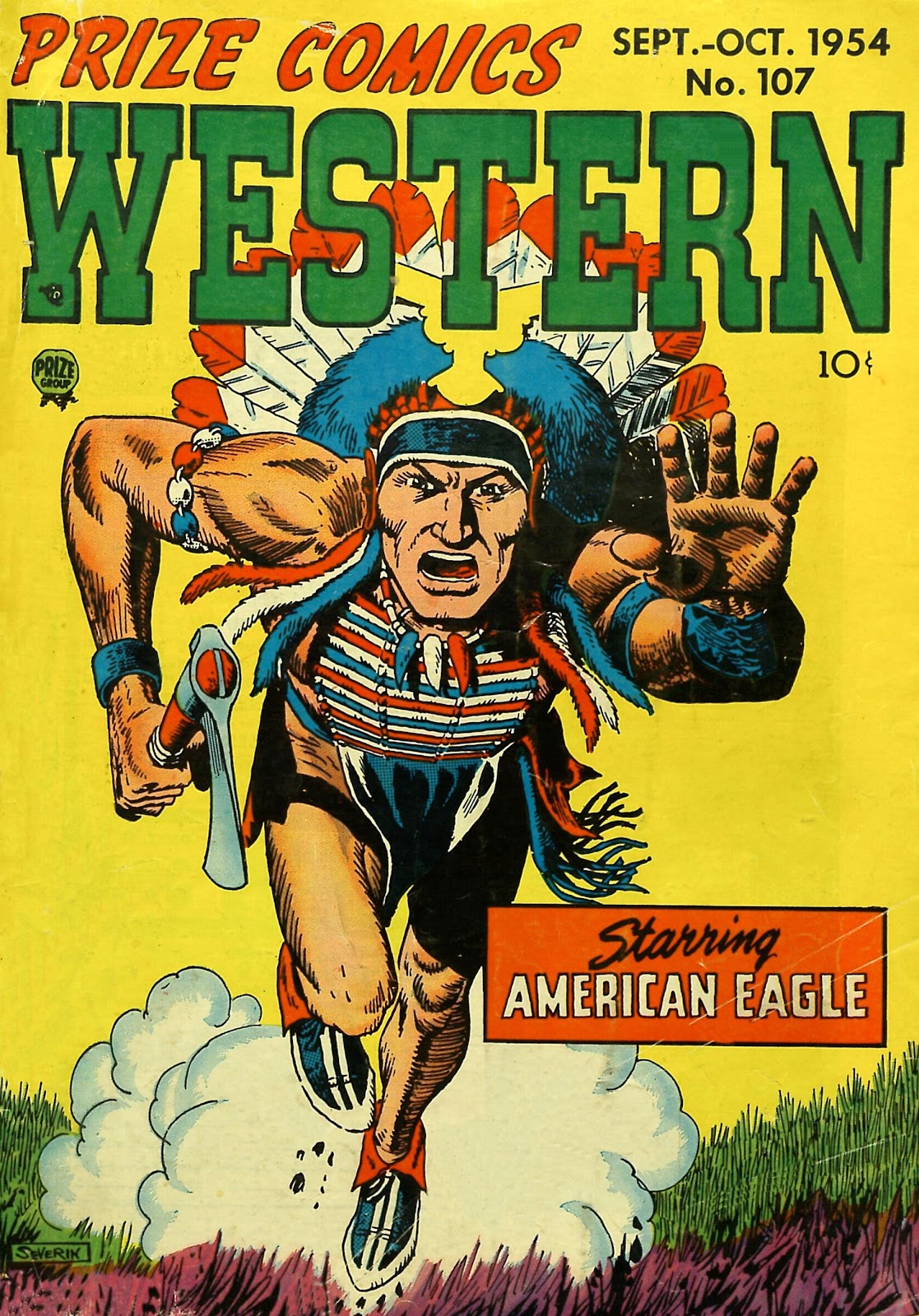 Prize Comics Western 107 Page 1