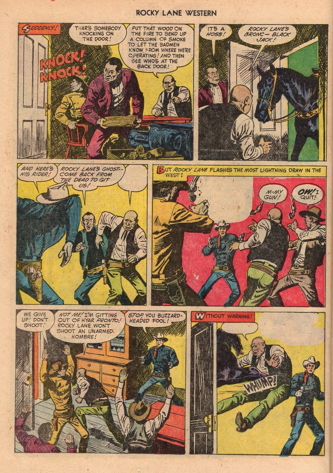 Rocky Lane Western (1954) issue 68 - Page 26