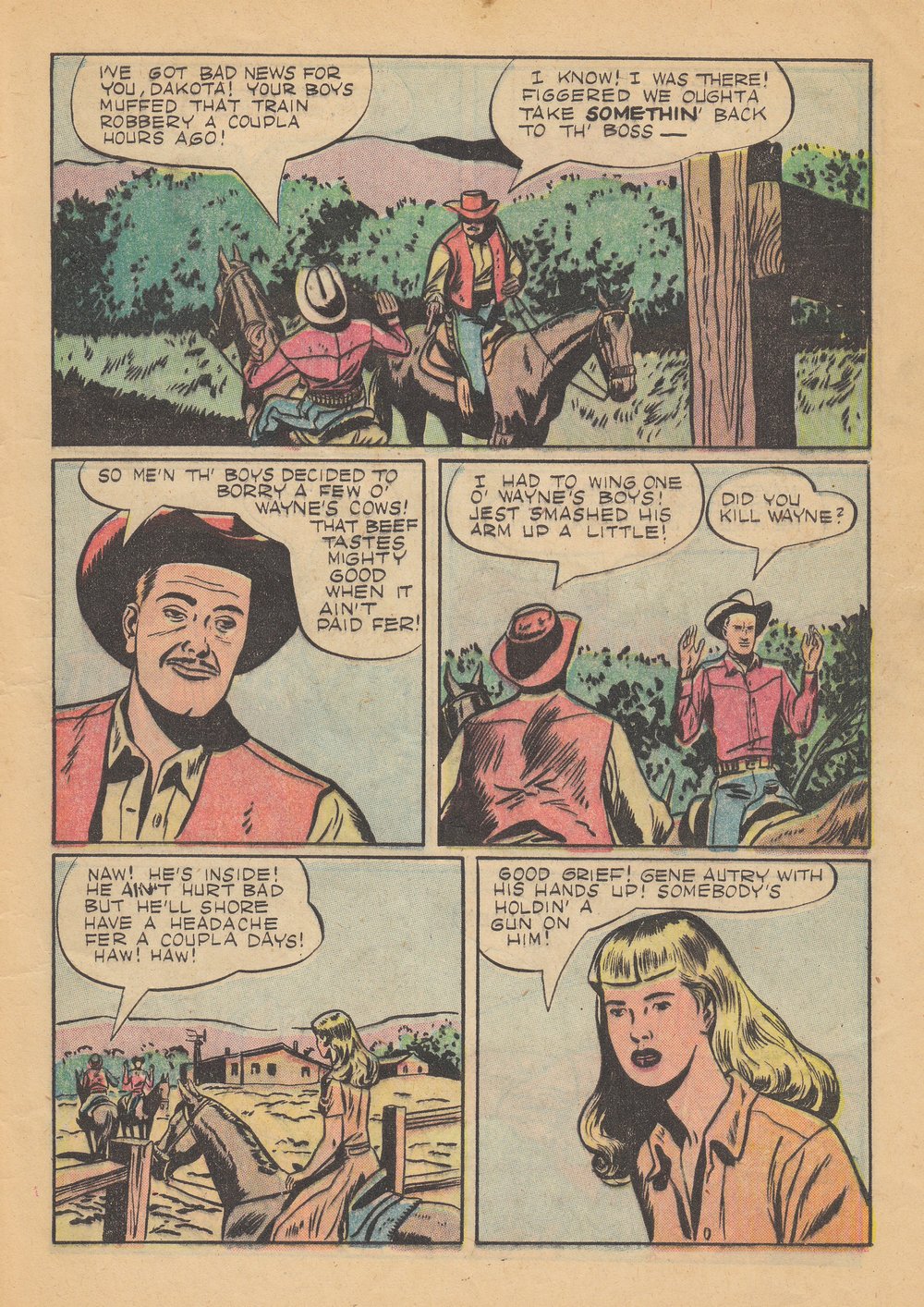 Gene Autry Comics (1946) issue 21 - Page 5