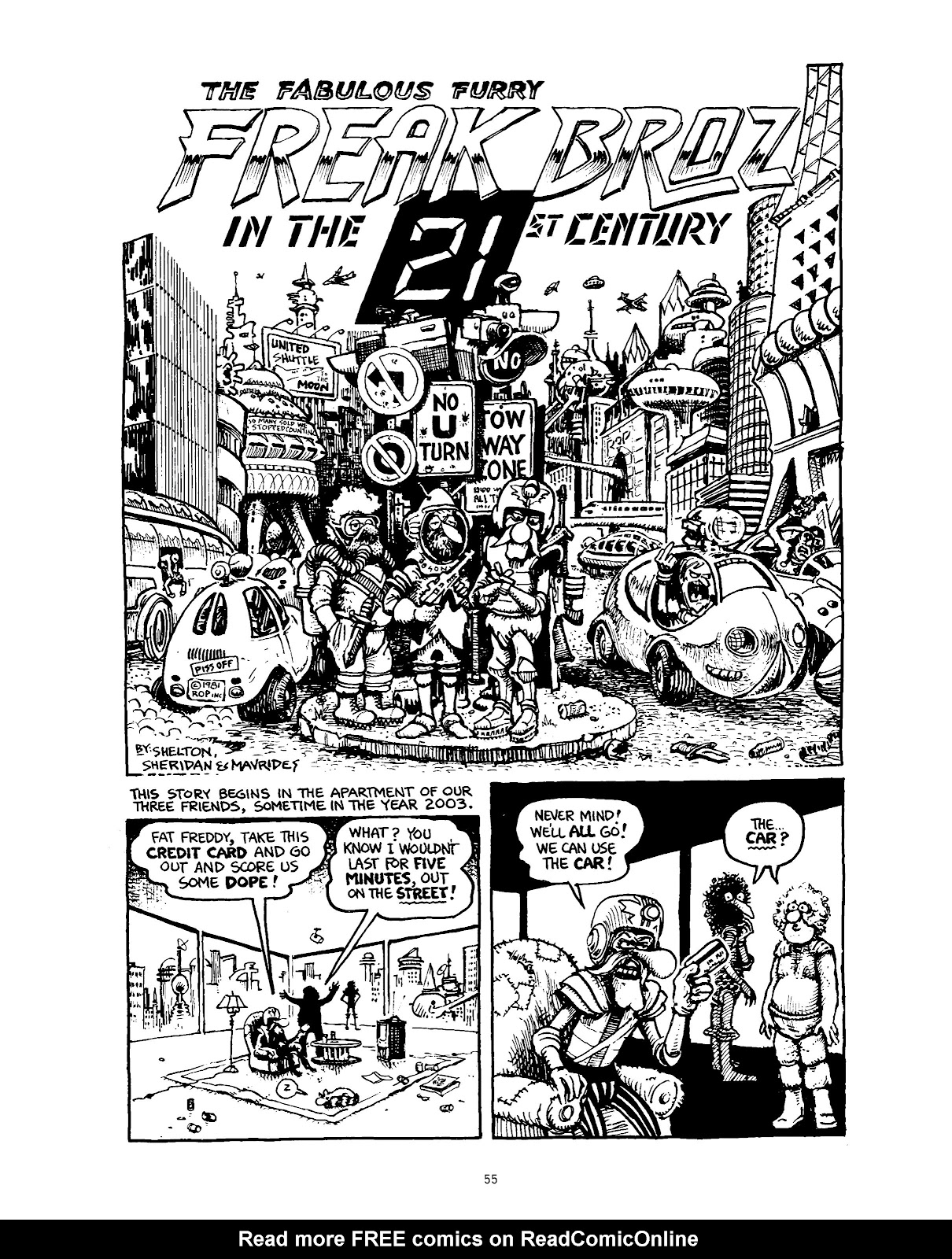 The Fabulous Furry Freak Brothers: In the 21st Century and Other Follies issue TPB - Page 64