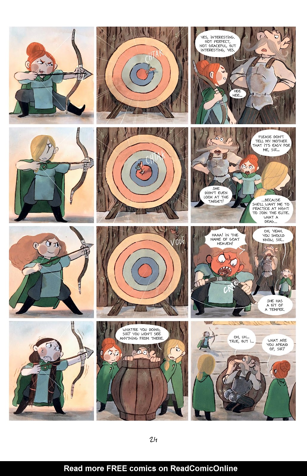 Shepherdess Warriors issue TPB - Page 25