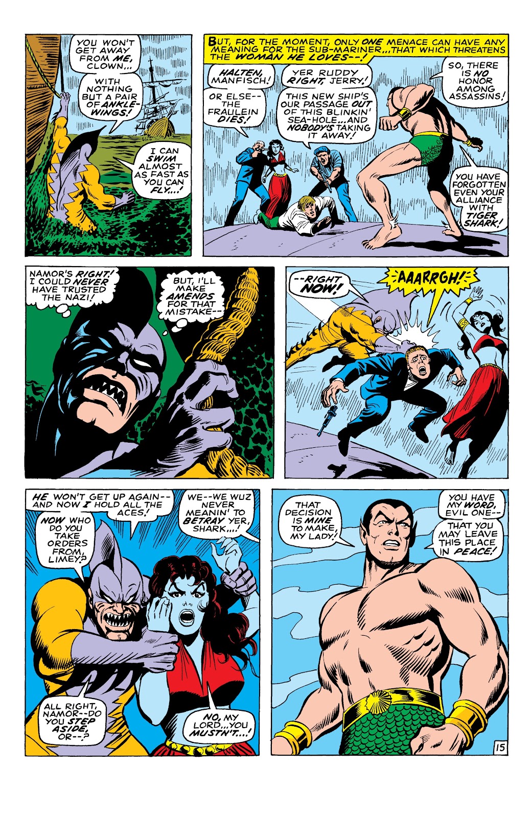 Namor, The Sub-Mariner Epic Collection: Enter The Sub-Mariner issue Who Strikes For Atlantis (Part 2) - Page 37