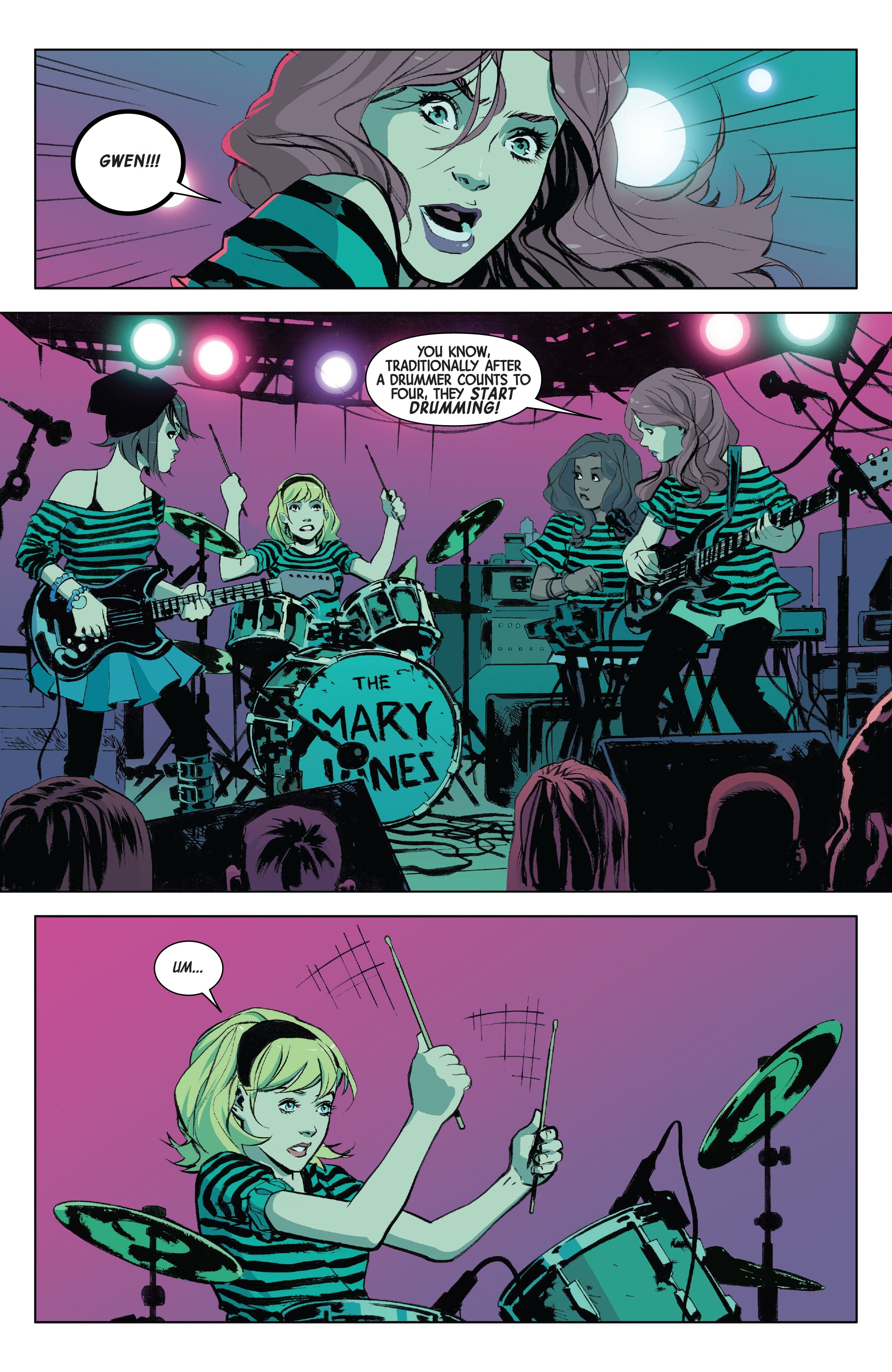 Spider-Gwen: Ghost-Spider - Edge of Spider-Verse (Modern Era Epic Collection) chapter 1 page 41