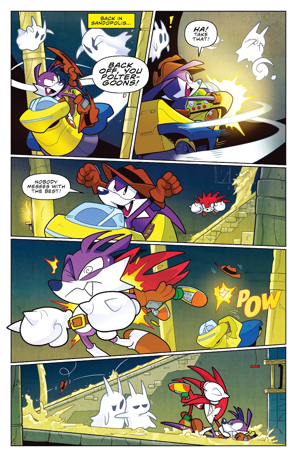 Sonic the Hedgehog: Fang the Hunter issue 2 - Page 11