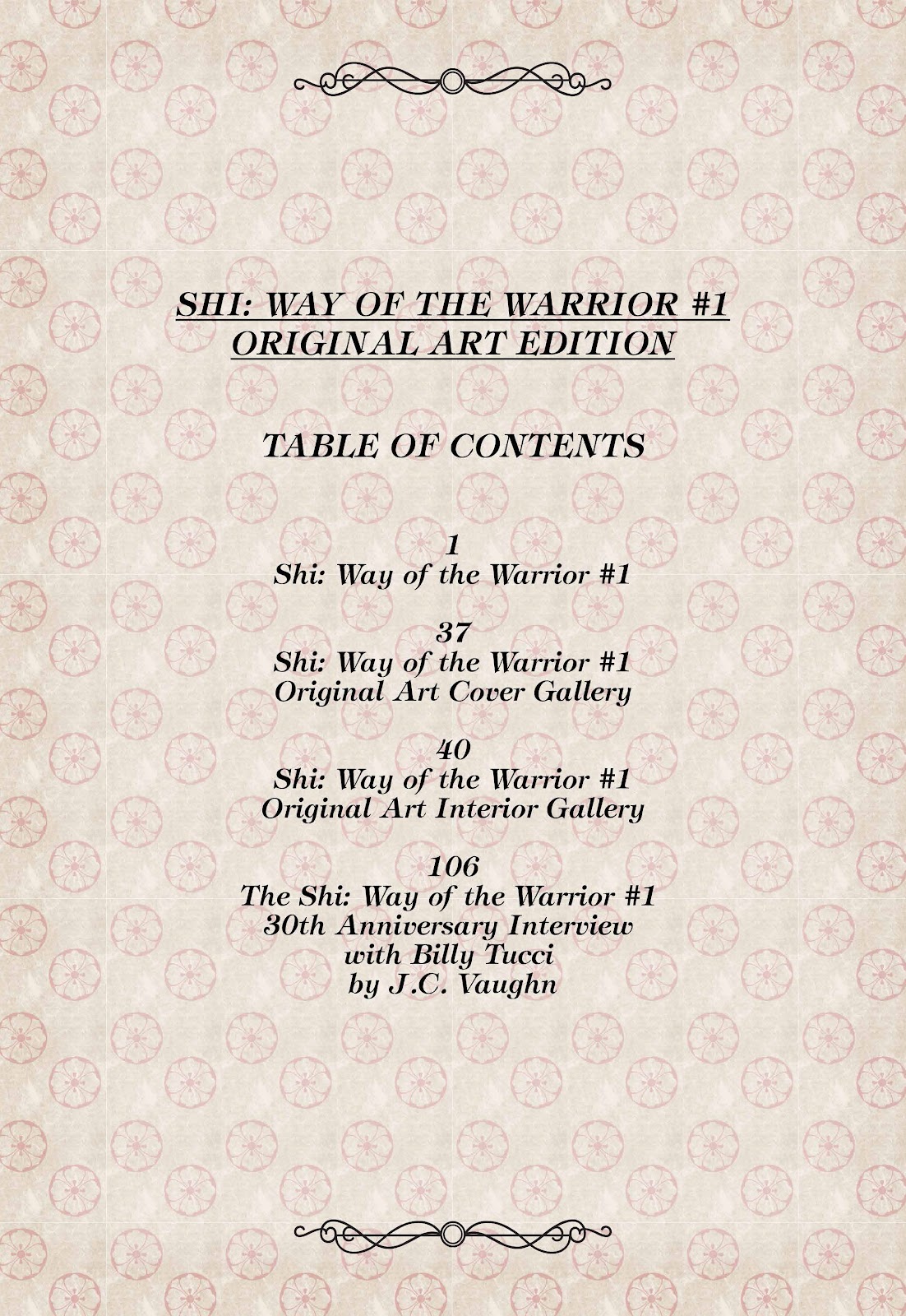Shi: The Way of the Warrior – Original Art Edition issue TPB - Page 4