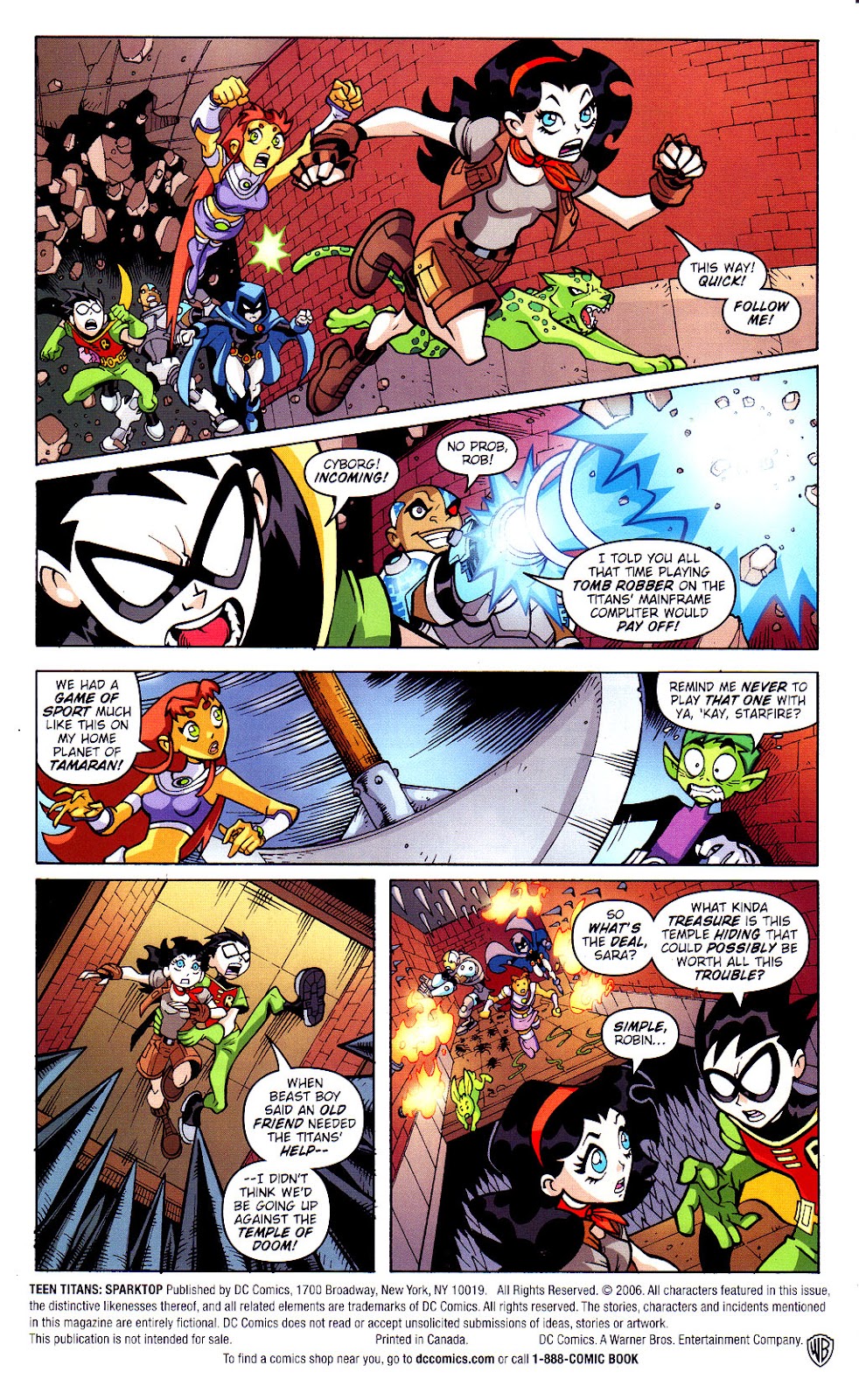 Teen Titans: Sparktop issue Full - Page 3