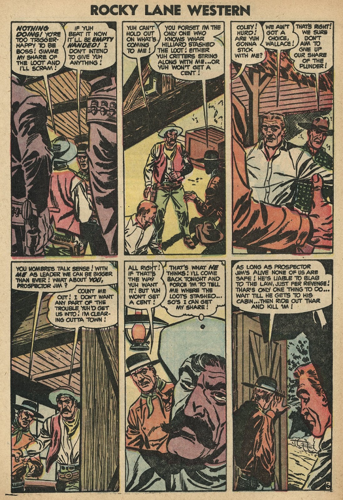 Rocky Lane Western (1954) issue 58 - Page 8