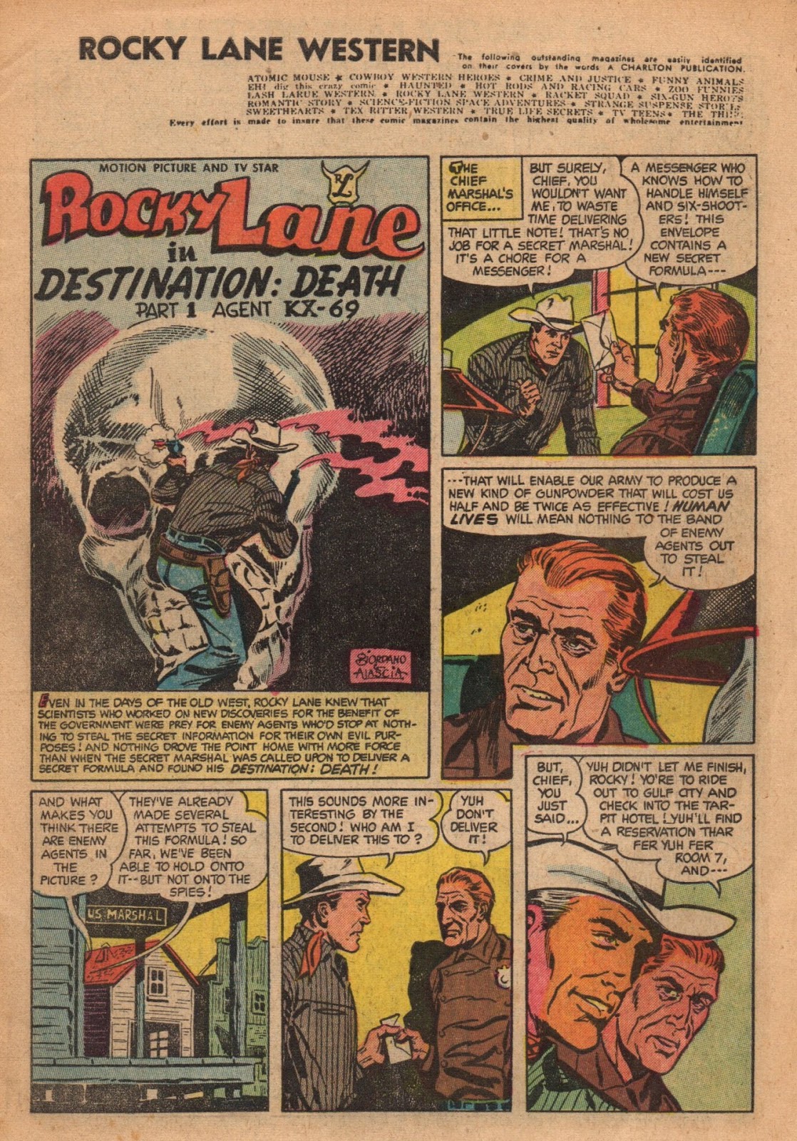Rocky Lane Western (1954) issue 59 - Page 3