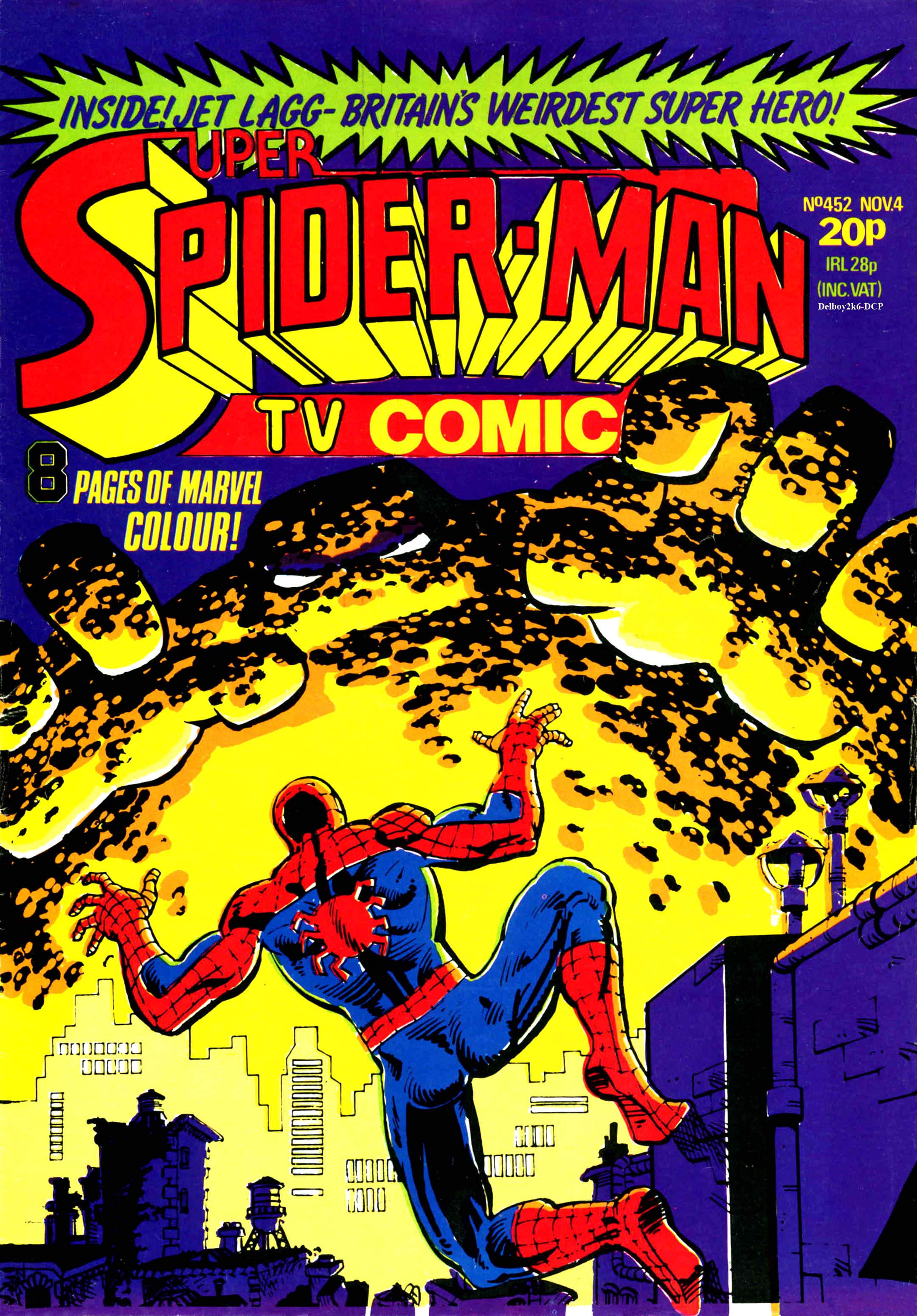 Super Spider-Man TV Comic issue 452 - Page 1
