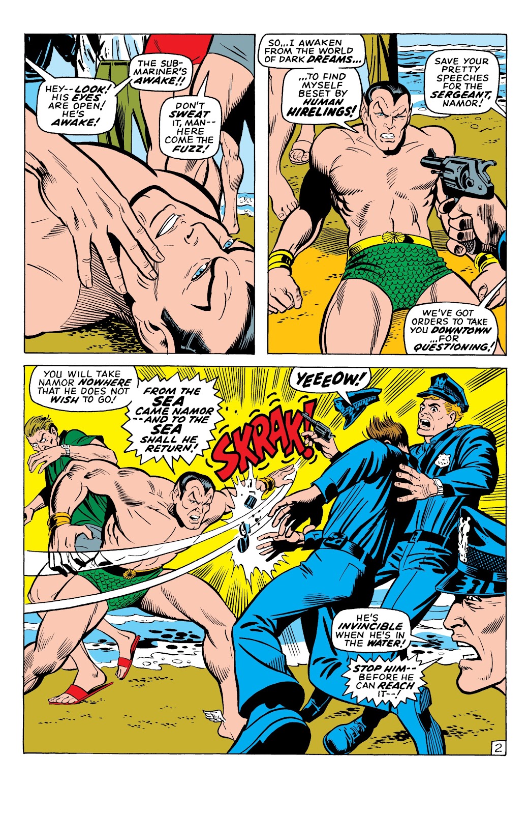 Namor, The Sub-Mariner Epic Collection: Enter The Sub-Mariner issue Who Strikes For Atlantis (Part 2) - Page 87
