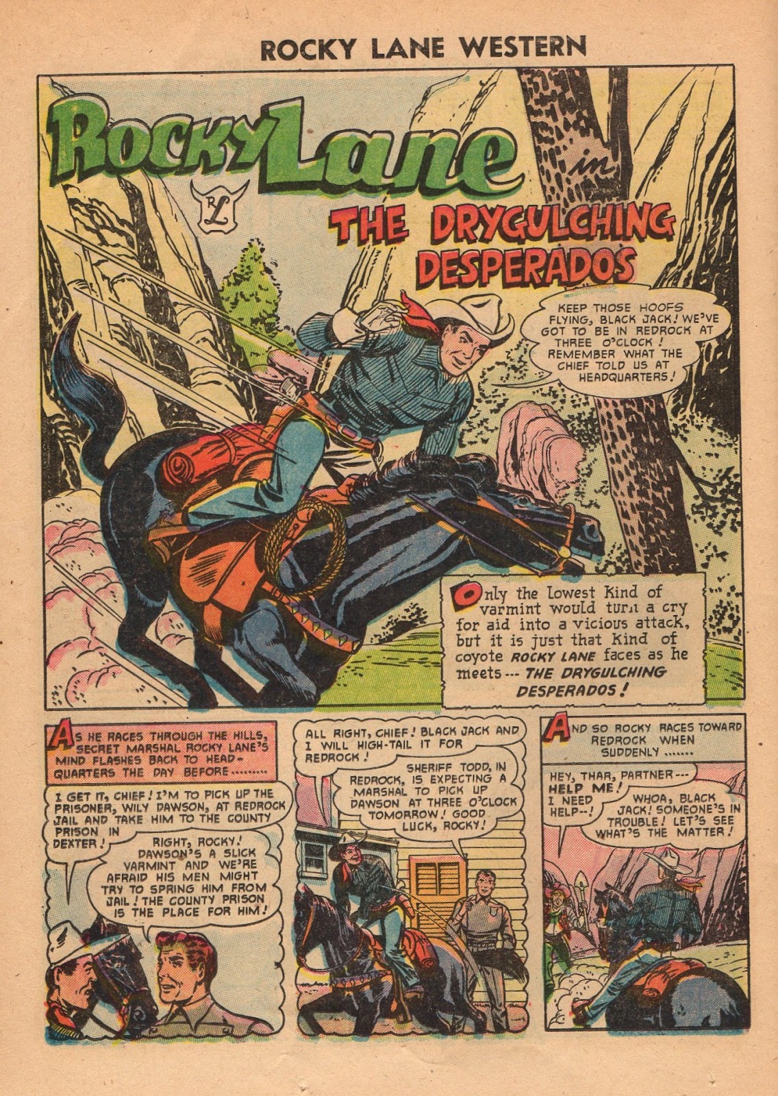 Rocky Lane Western (1954) issue 69 - Page 26