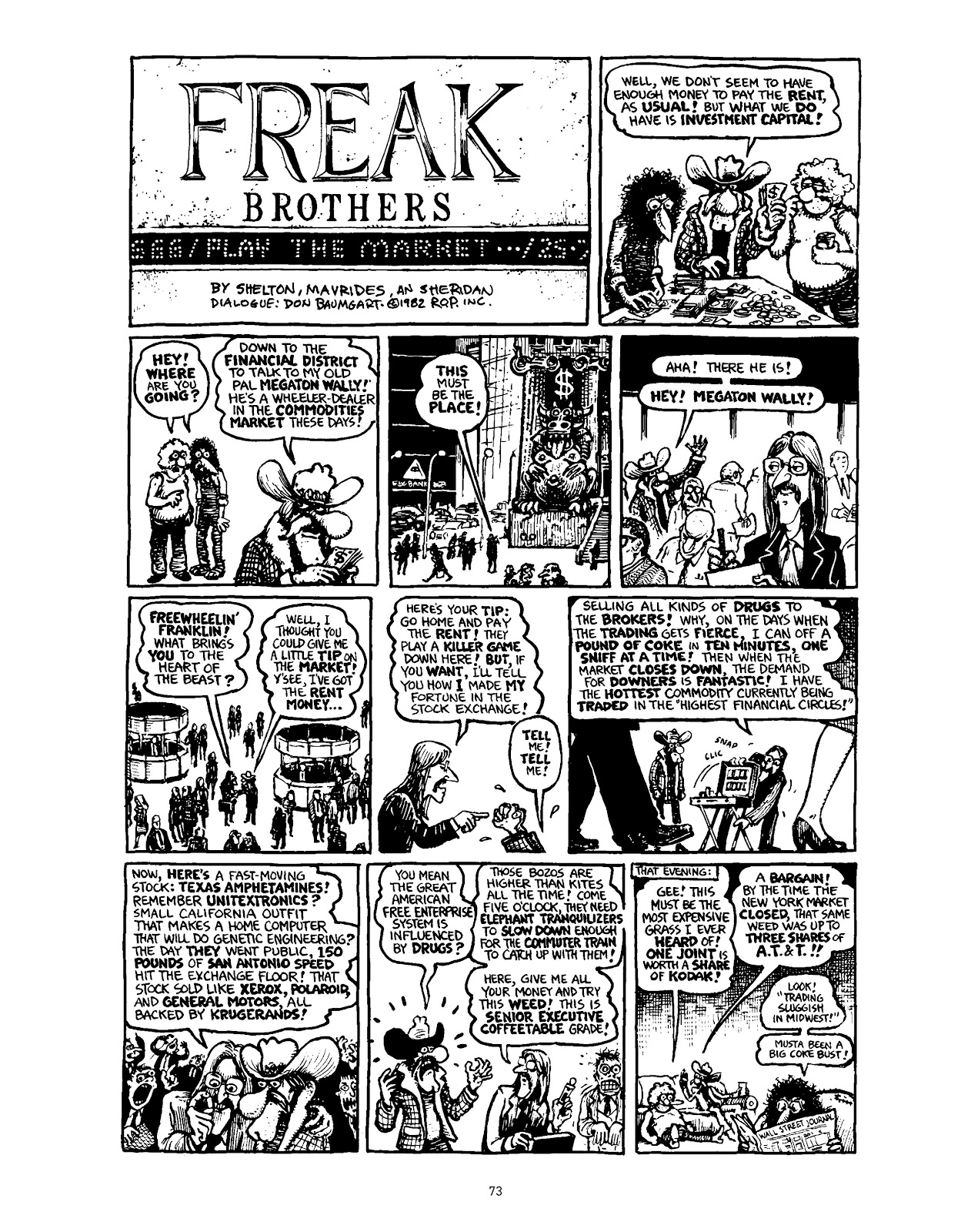 The Fabulous Furry Freak Brothers: In the 21st Century and Other Follies issue TPB - Page 82