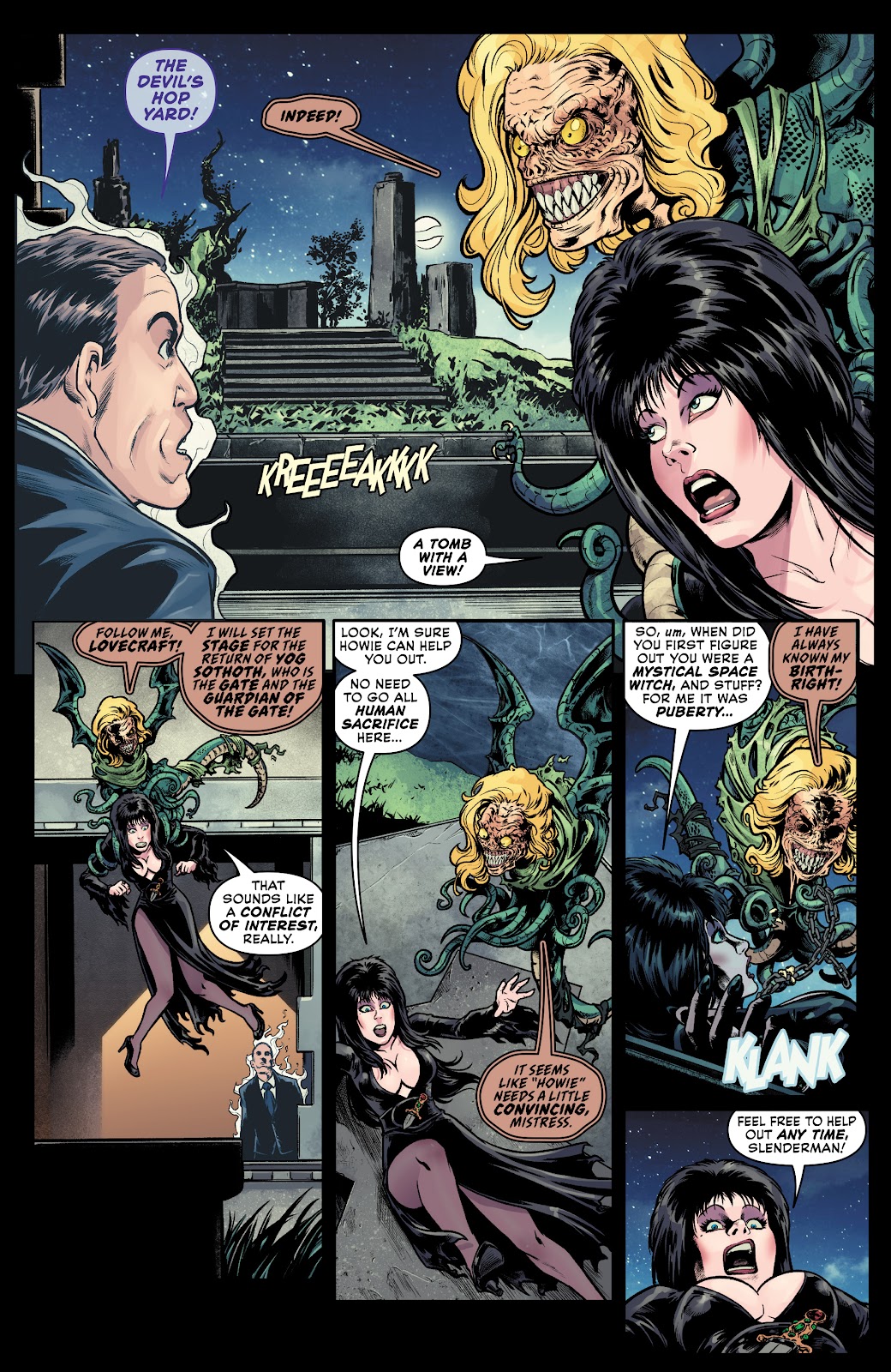 Elvira Meets H.P. Lovecraft issue 2 - Page 19