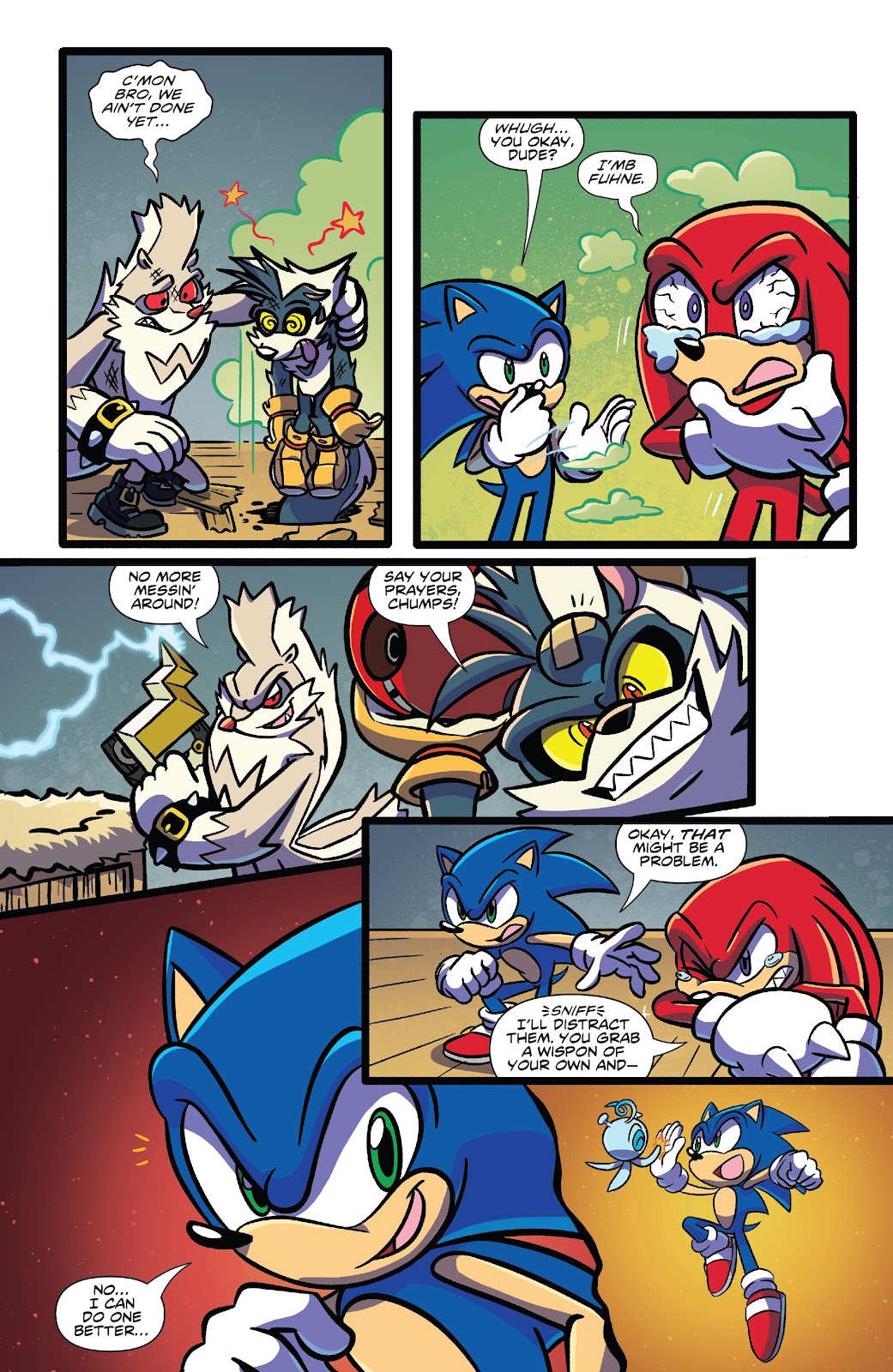 Sonic the Hedgehog: Knuckles' Greatest Hits issue TPB - Page 17