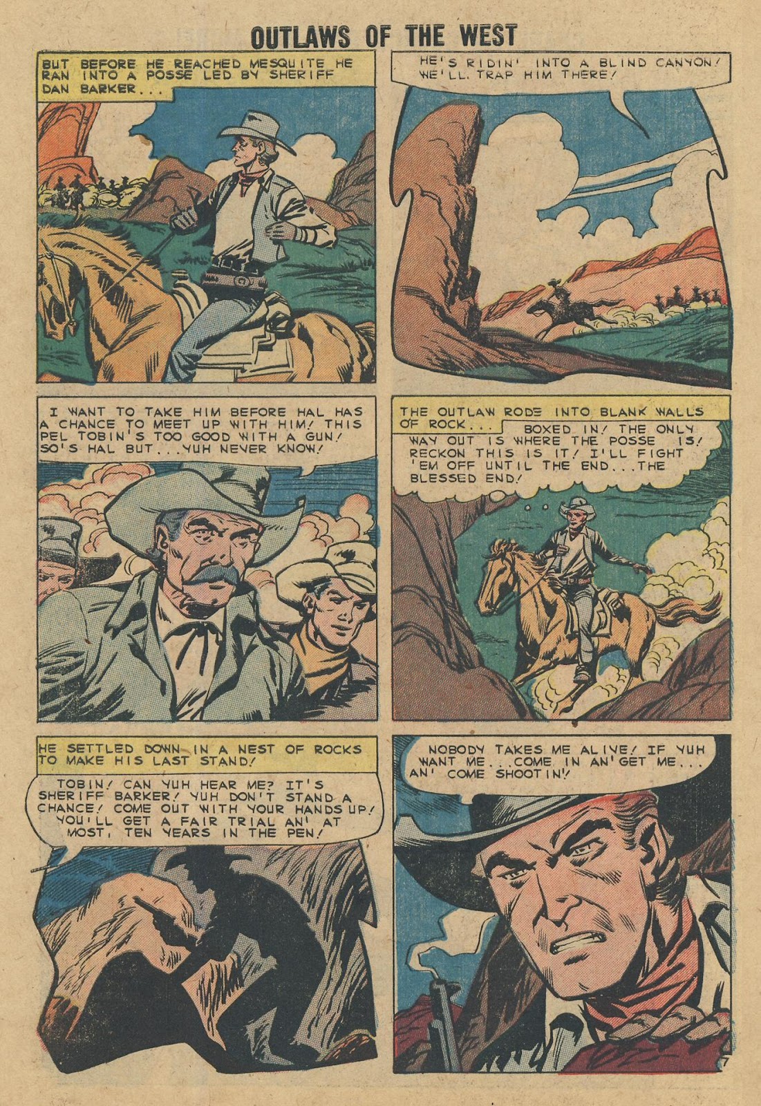 Outlaws of the West issue 29 - Page 10