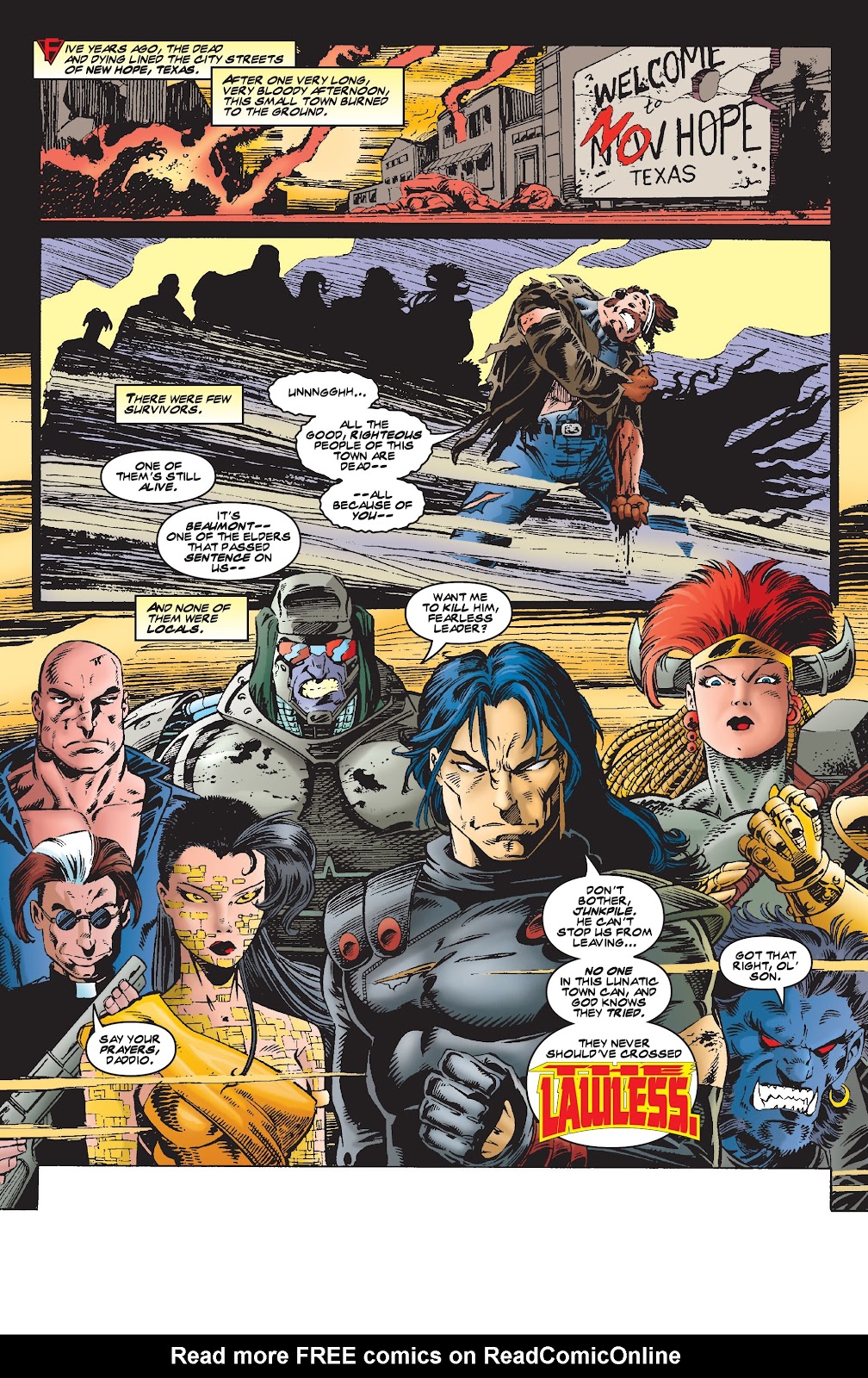 X-Men 2099 Omnibus issue TPB (Part 4) - Page 49