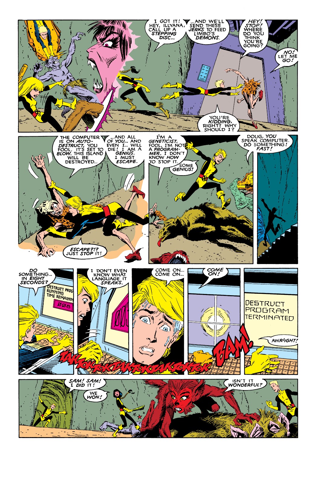 New Mutants Epic Collection issue TPB Sudden Death (Part 1) - Page 146