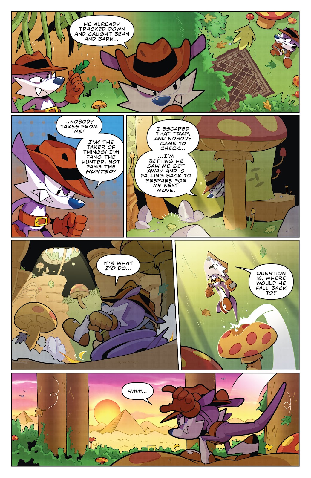 Sonic the Hedgehog: Fang the Hunter issue 2 - Page 4