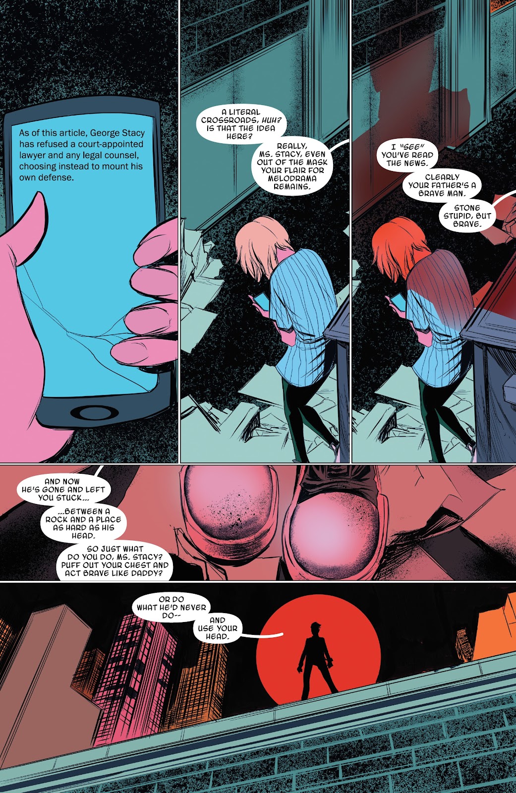Spider-Gwen: Ghost-Spider Modern Era Epic Collection: Edge of Spider-Verse issue Weapon of Choice (Part 1) - Page 148