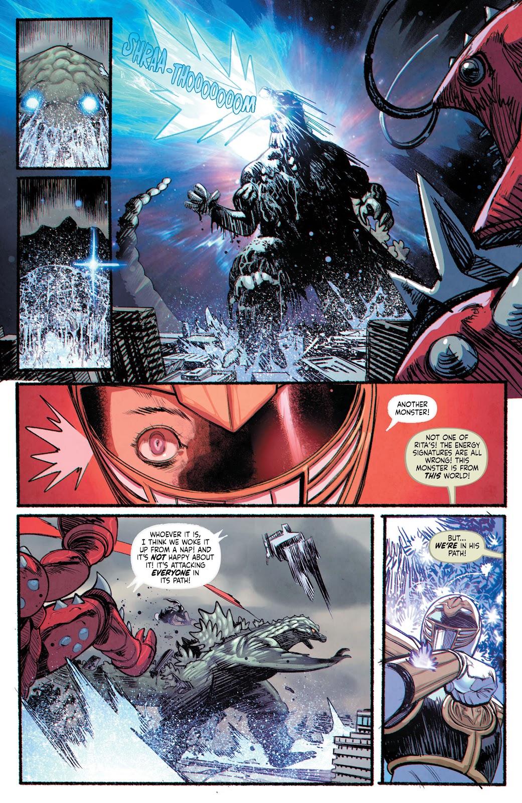 Godzilla vs. the Mighty Morphin Power Rangers II issue 1 - Page 9