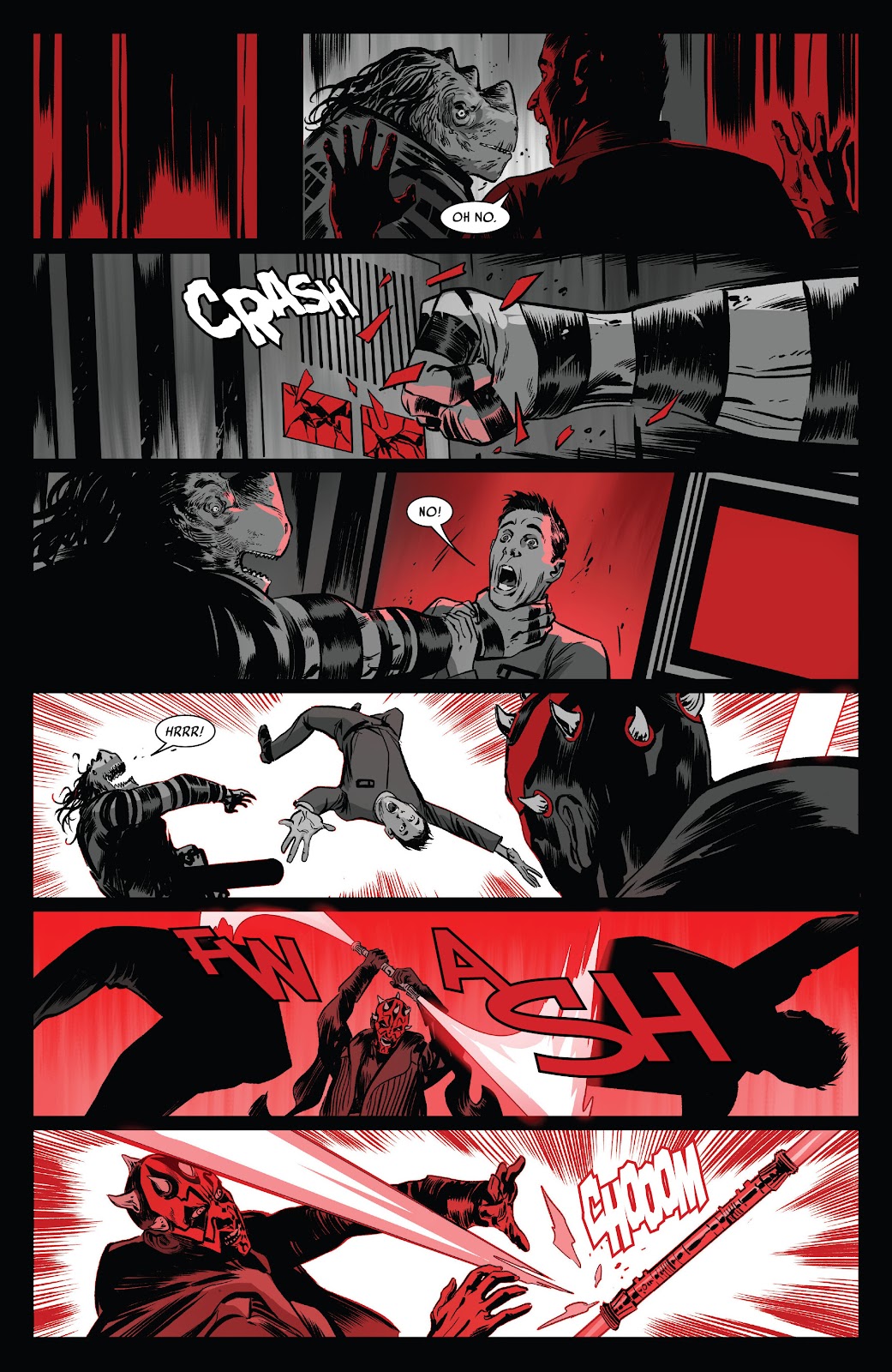 Star Wars: Darth Maul - Black, White & Red issue 1 - Page 20