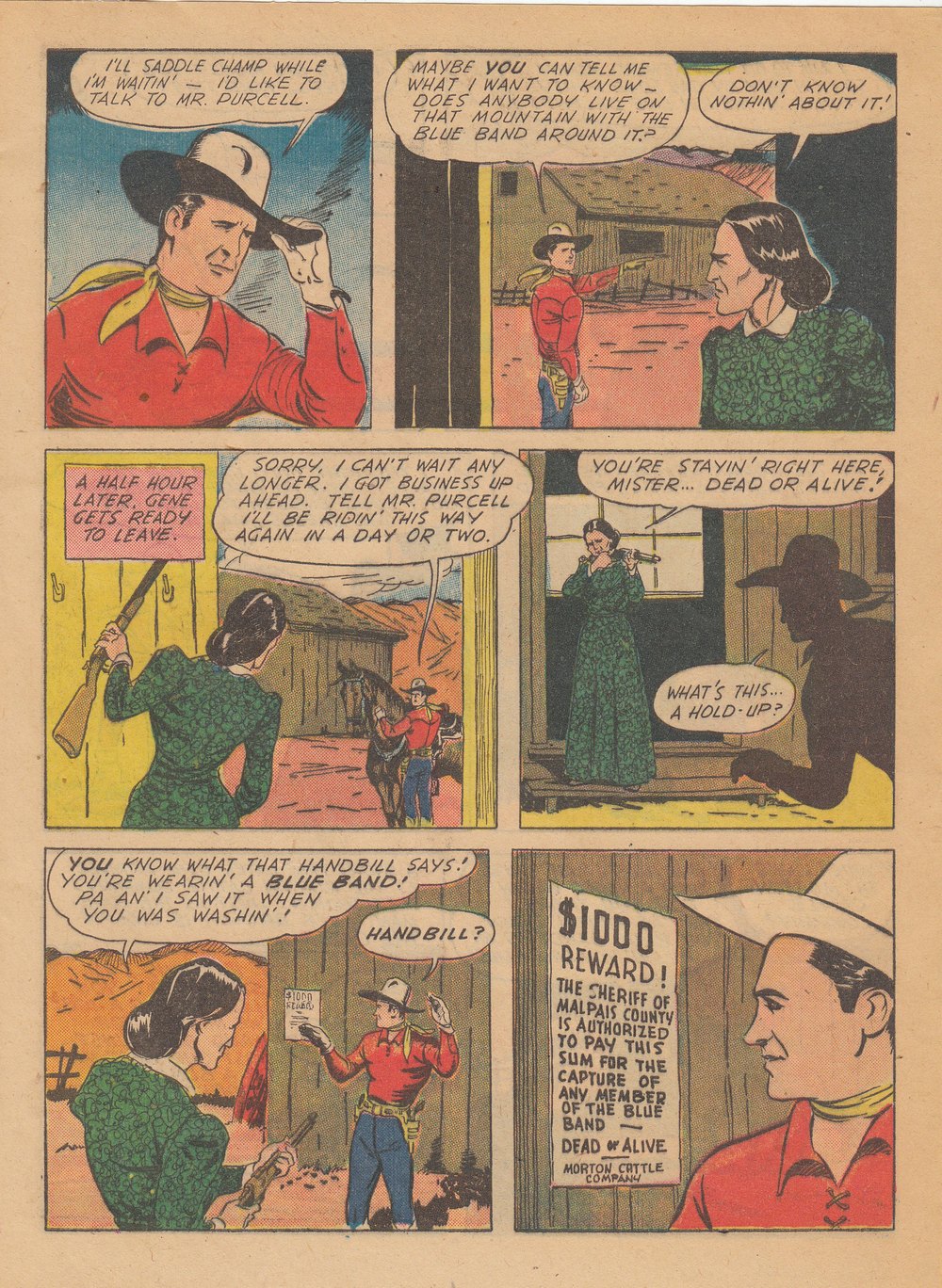 Gene Autry Comics issue 12 - Page 9