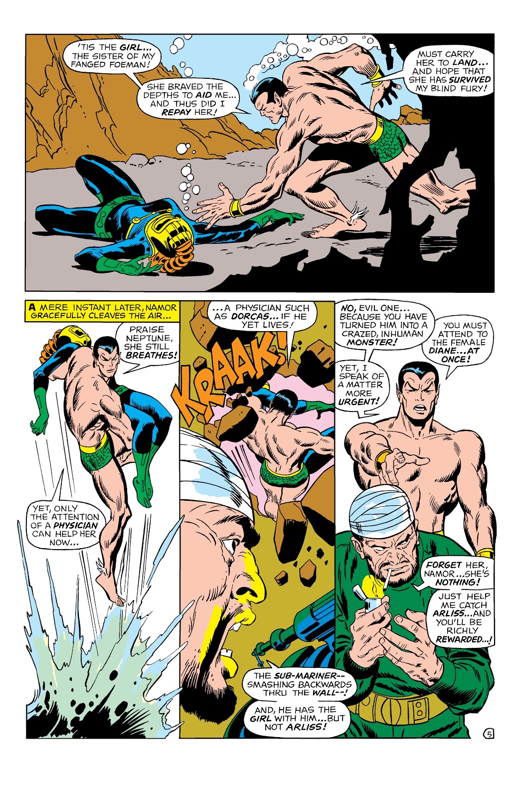 Namor, The Sub-Mariner Epic Collection: Enter The Sub-Mariner issue Who Strikes For Atlantis (Part 1) - Page 52