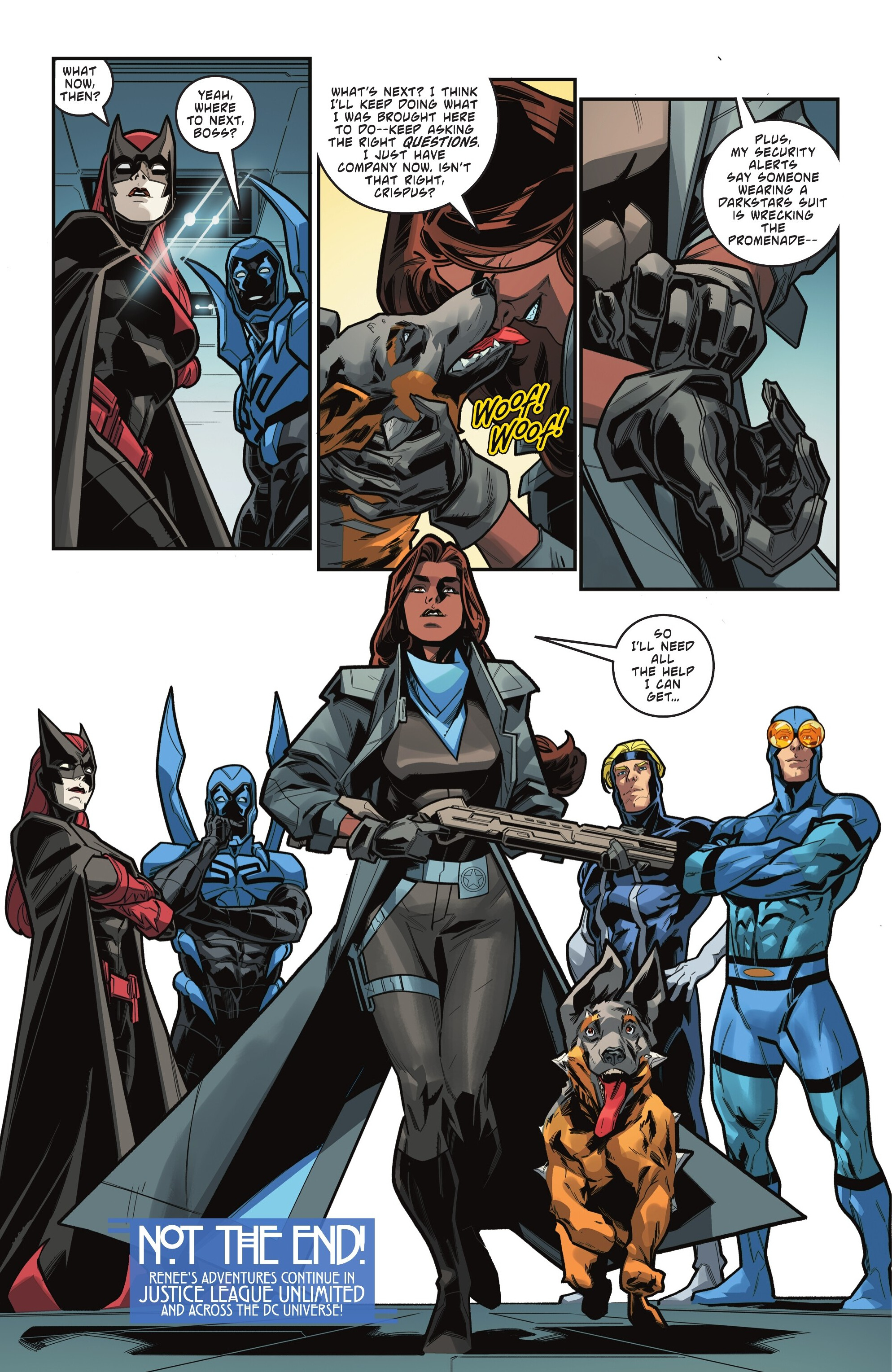 The Question: All Along the Watchtower  chapter 6 page 22