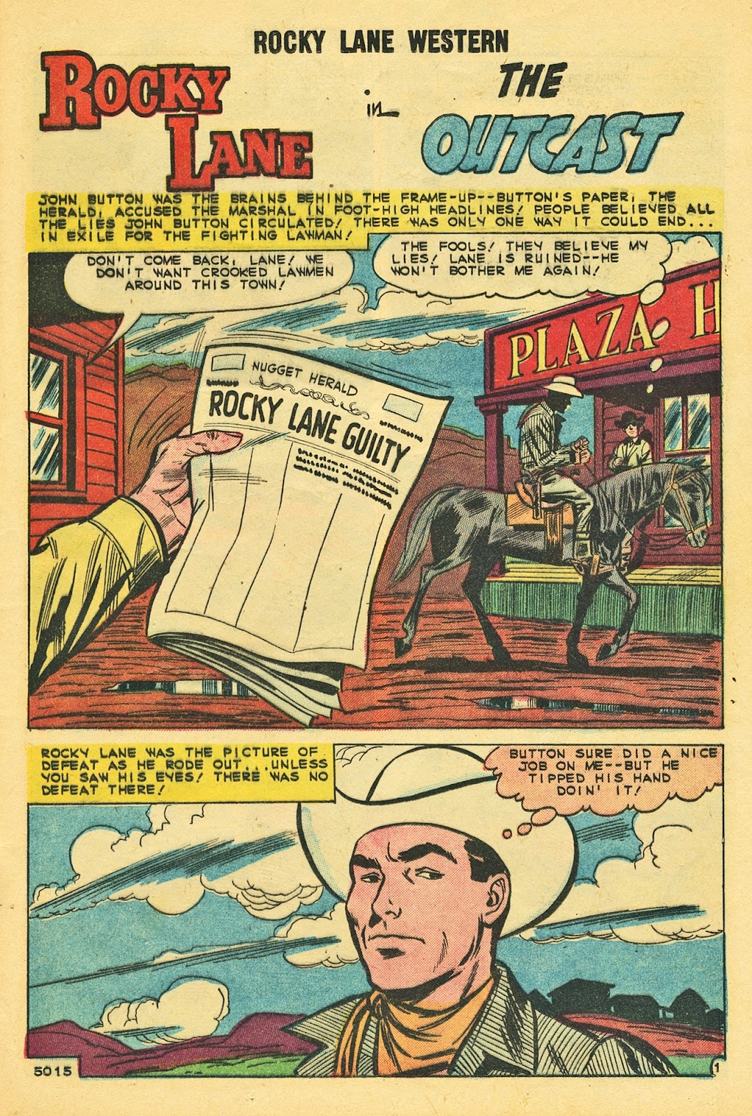 Rocky Lane Western (1954) issue 87 - Page 25