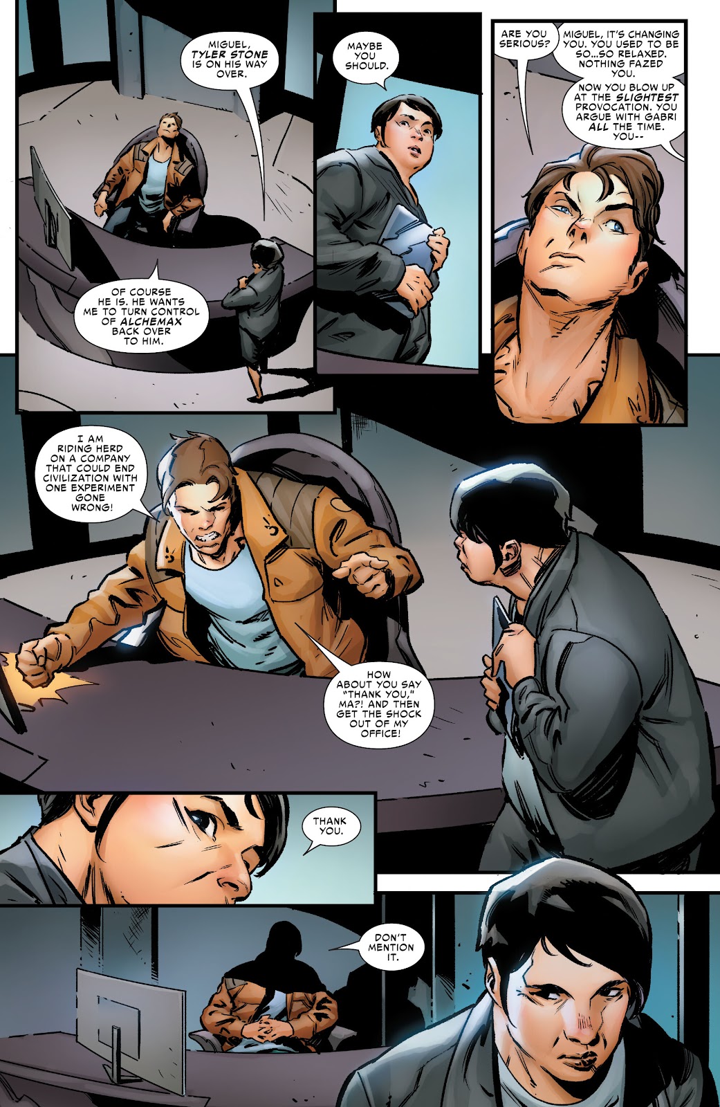Symbiote Spider-Man 2099 issue 1 - Page 17