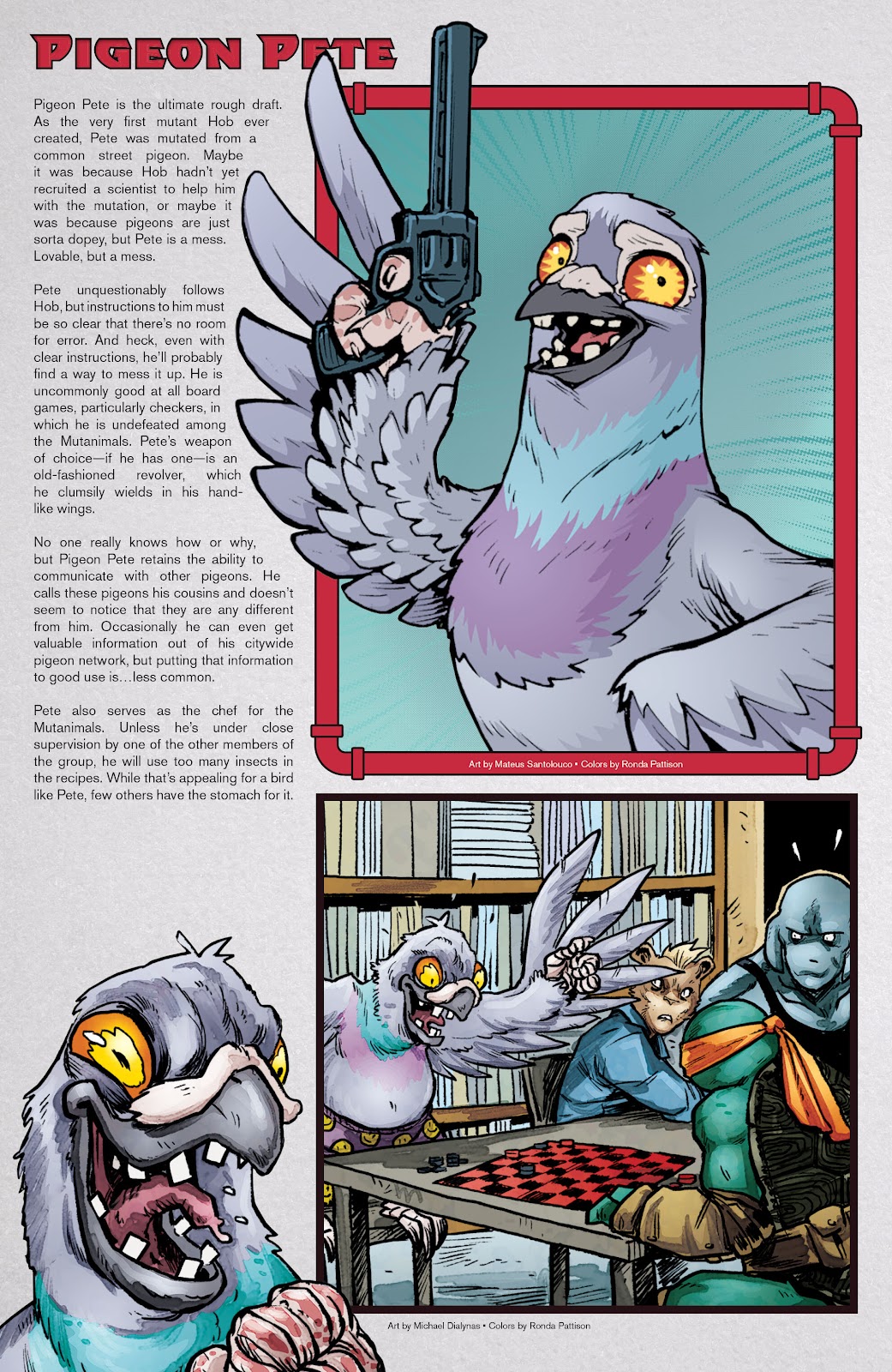 Teenage Mutant Ninja Turtles: Sourcebook issue 1 - Page 62