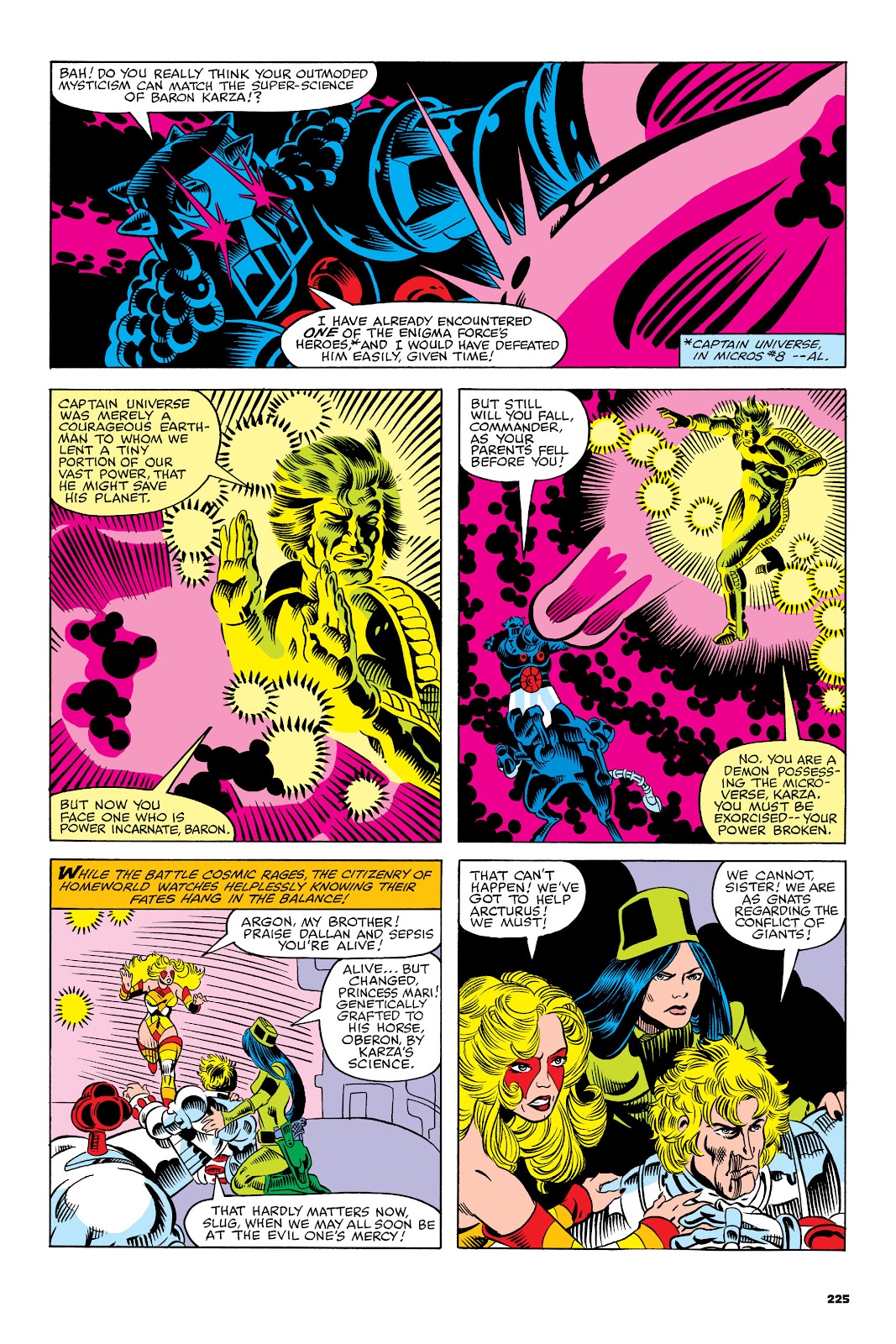Micronauts: The Original Marvel Years Omnibus issue TPB (Part 1) - Page 212
