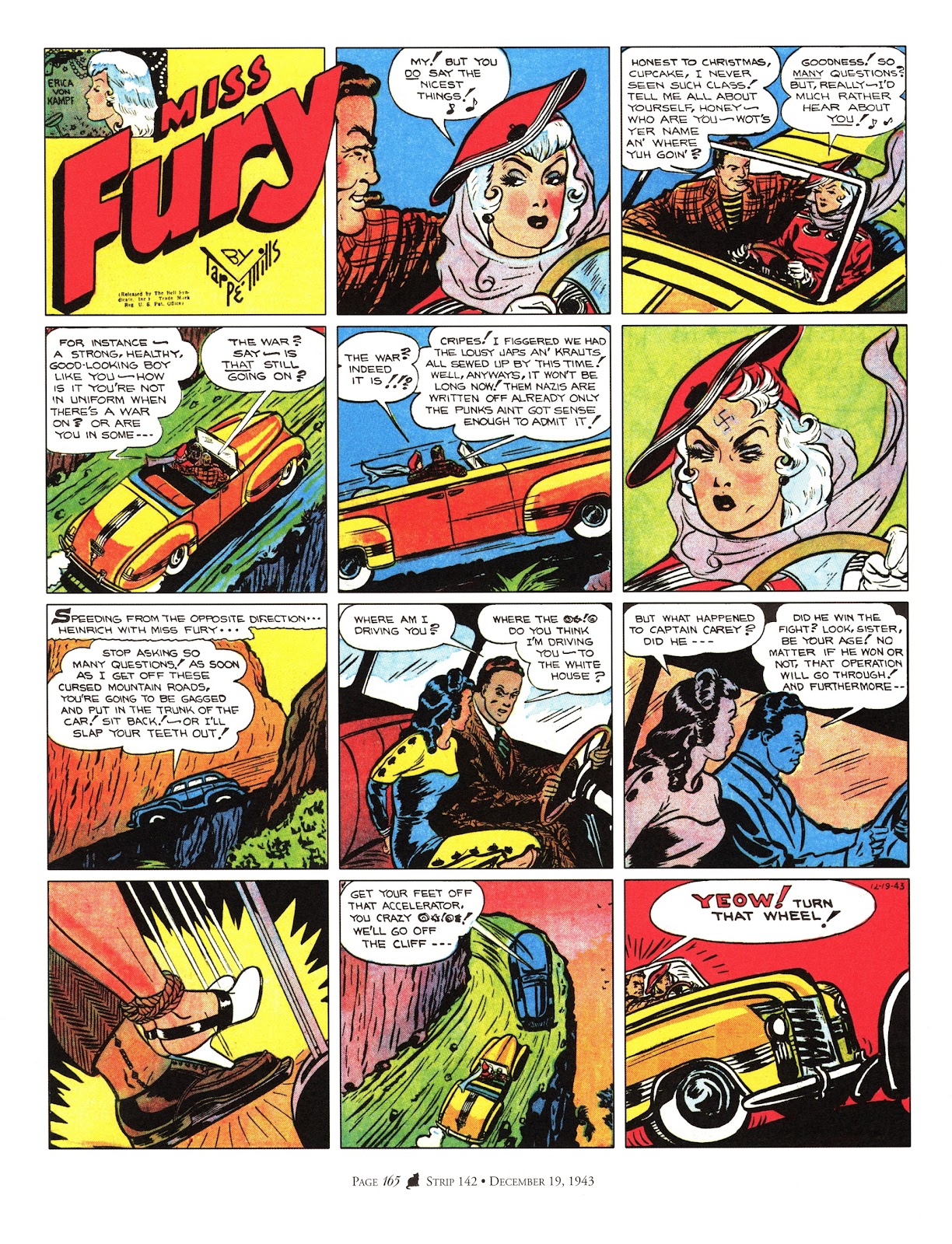 Miss Fury: Sensational Sundays 1941-1944 issue TPB - Page 173