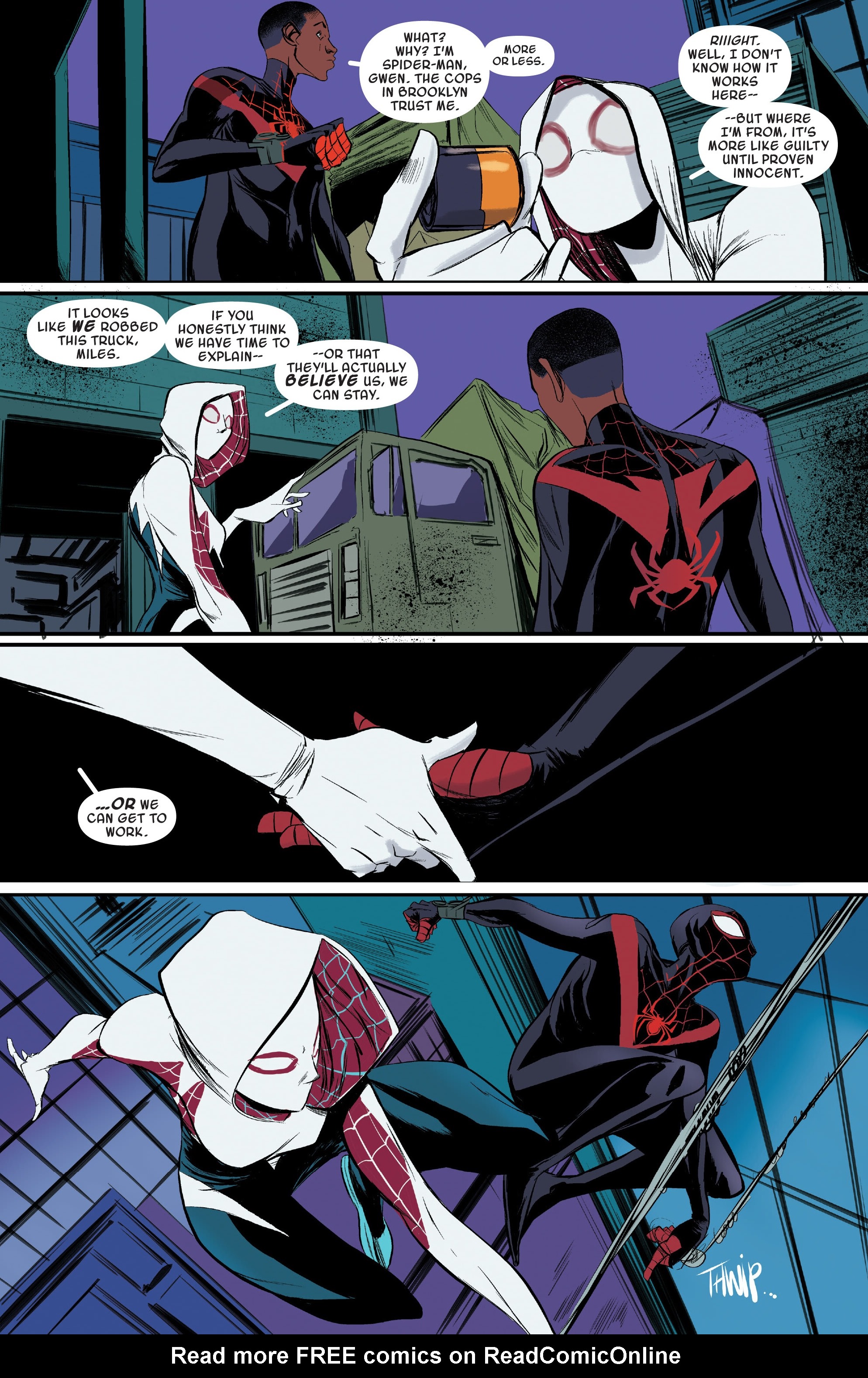 Spider-Gwen: Ghost-Spider - Edge of Spider-Verse (Modern Era Epic Collection) chapter 2 page 8