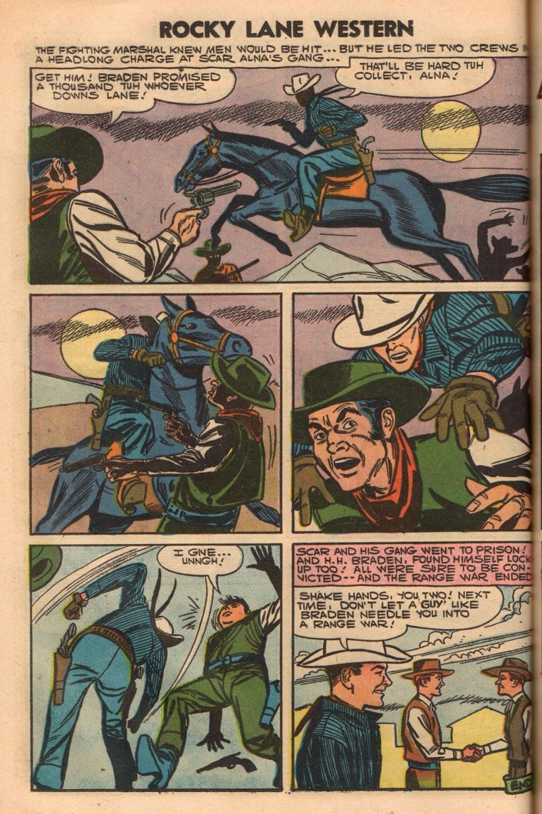 Rocky Lane Western (1954) issue 79 - Page 38