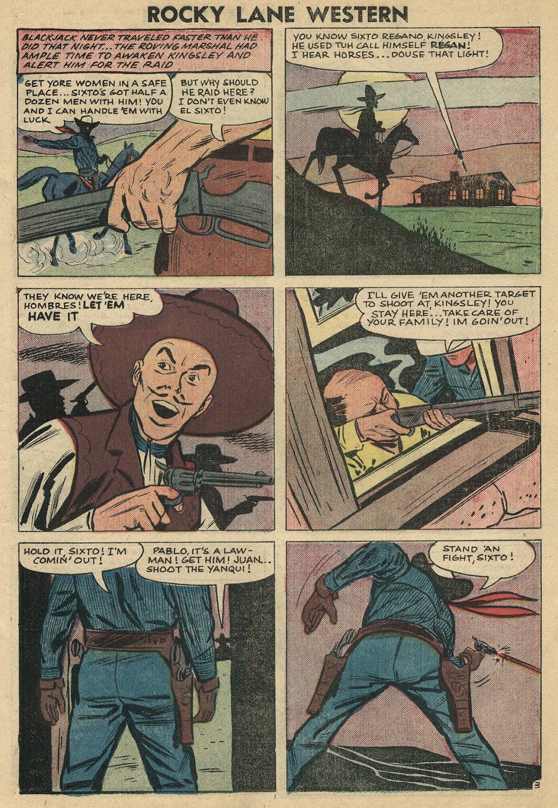 Rocky Lane Western (1954) issue 82 - Page 11