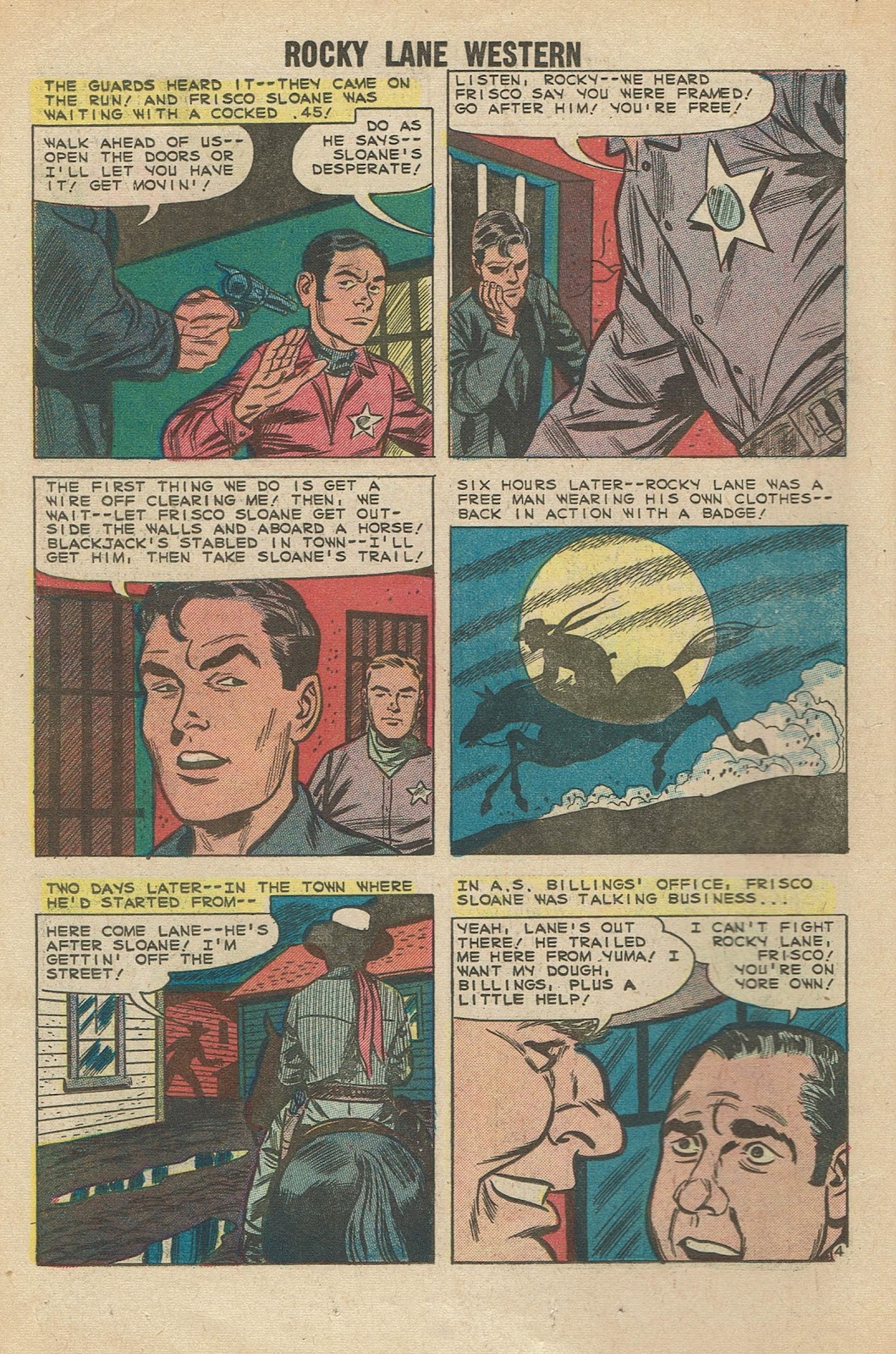 Rocky Lane Western (1954) issue 85 - Page 18