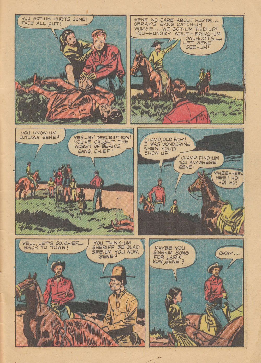 Gene Autry Comics (1946) issue 30 - Page 49