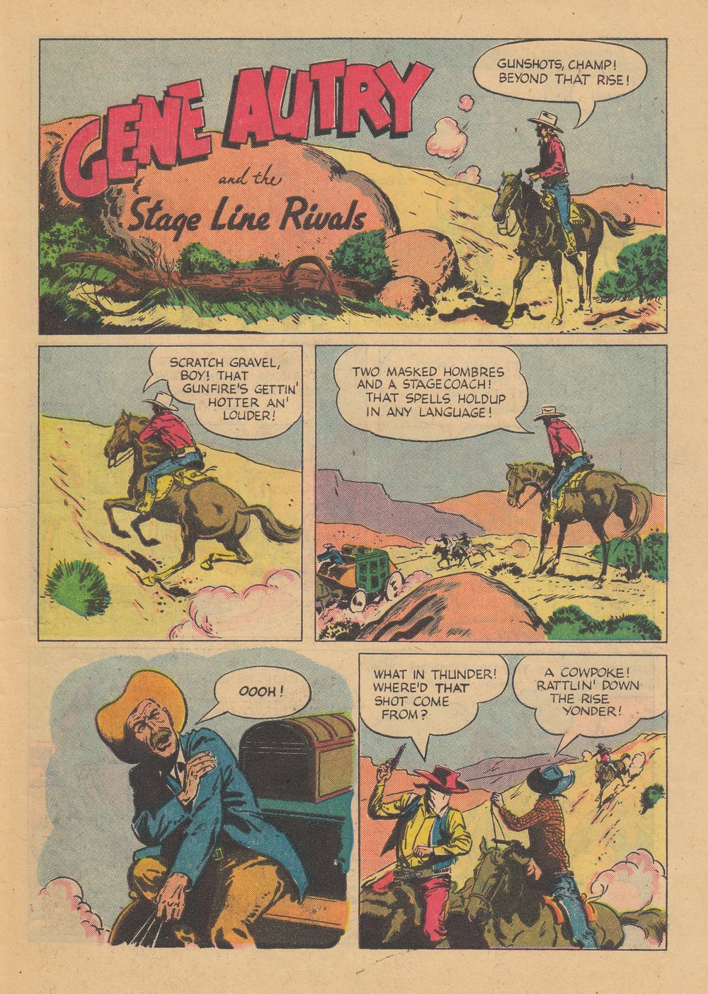 Gene Autry Comics (1946) issue 32 - Page 35