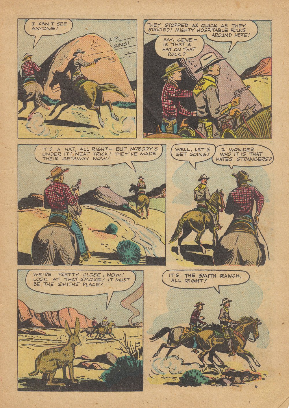 Gene Autry Comics (1946) issue 52 - Page 7