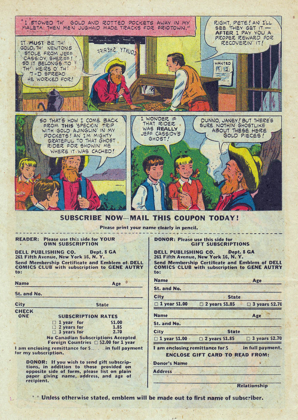 Gene Autry Comics (1946) issue 42 - Page 50