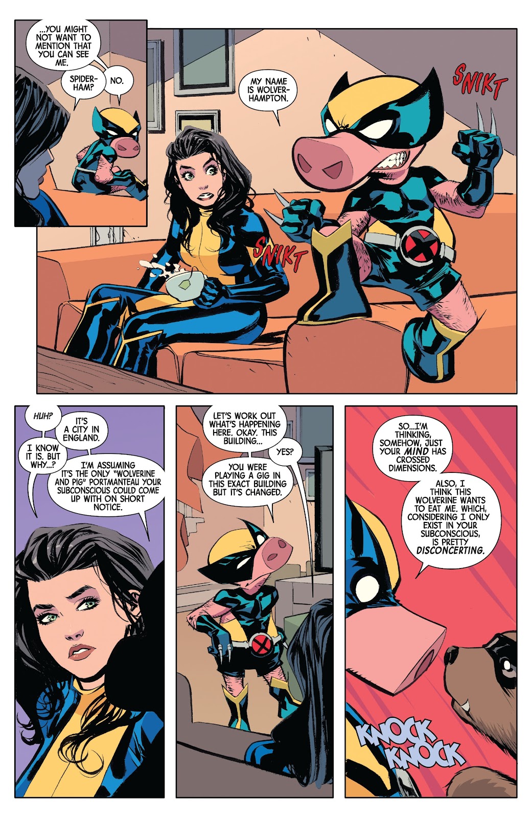 Spider-Gwen: Ghost-Spider Modern Era Epic Collection: Edge of Spider-Verse issue Weapon of Choice (Part 1) - Page 48