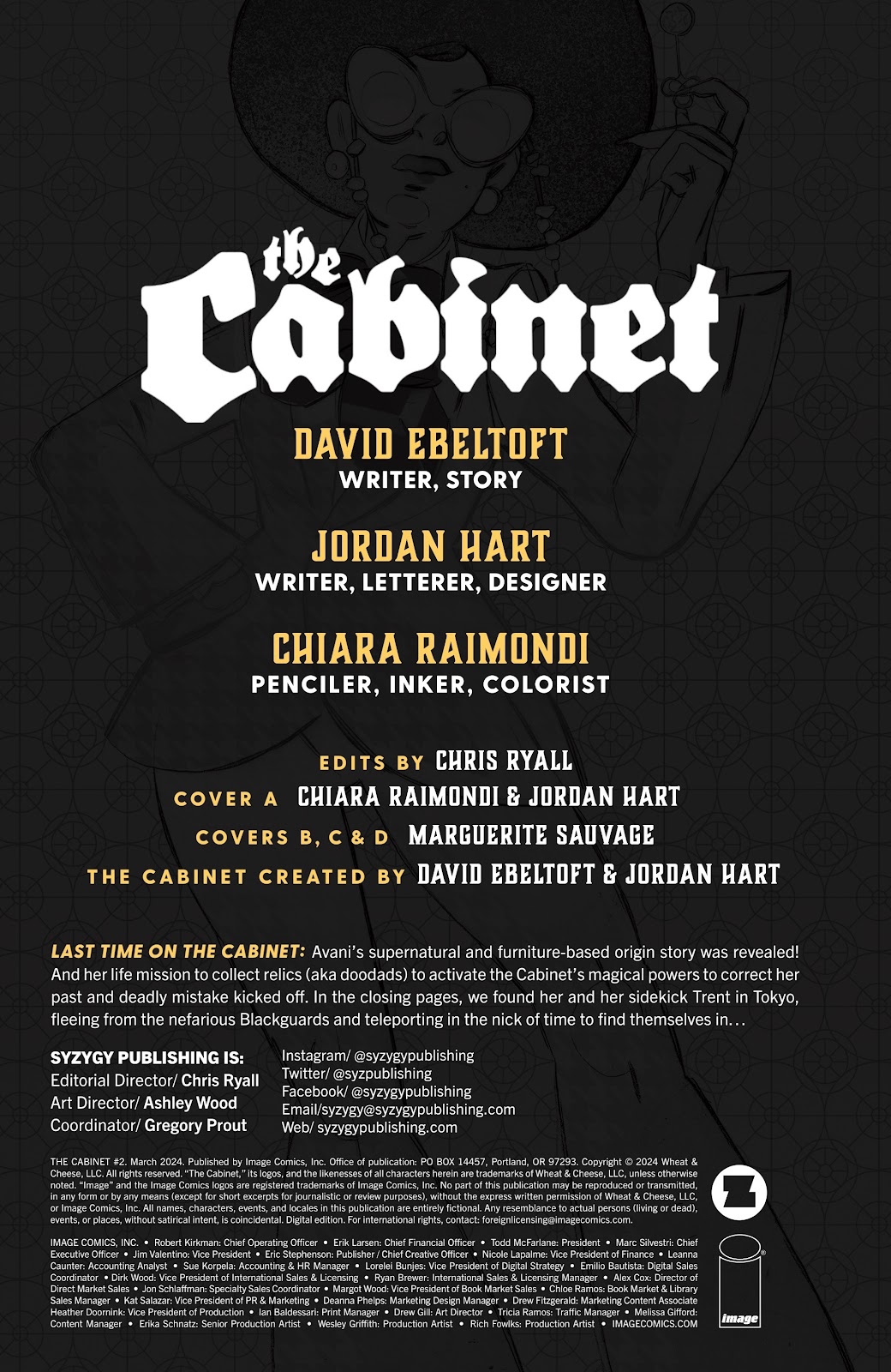 The Cabinet (2024) issue 2 - Page 2
