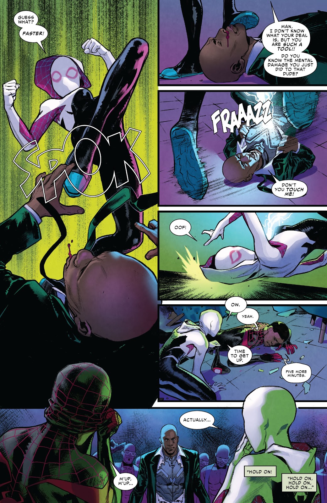 Spider-Gwen: Ghost-Spider Modern Era Epic Collection: Edge of Spider-Verse issue Weapon of Choice (Part 1) - Page 261