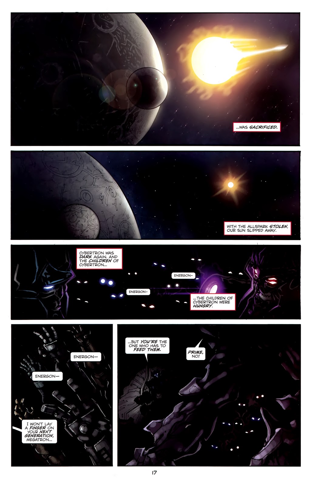 Transformers: Dark of the Moon: Movie Prequel: Foundation issue 4 - Page 17
