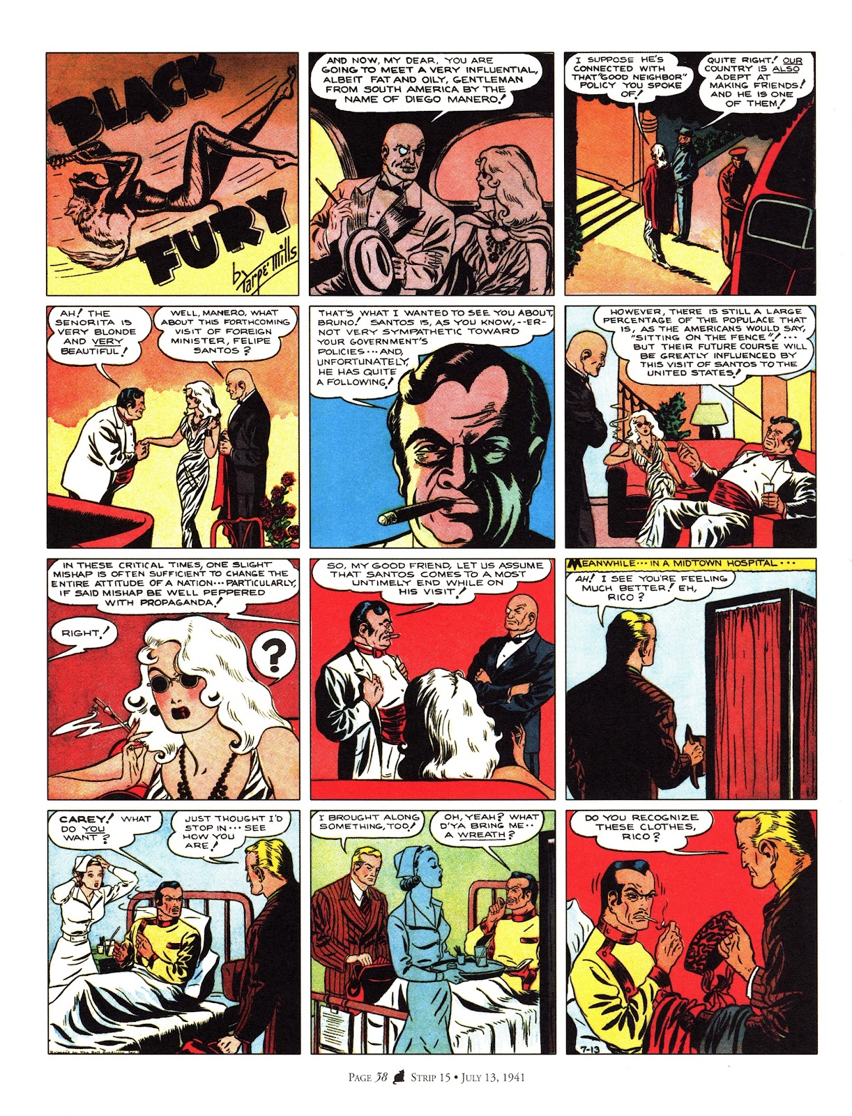 Miss Fury: Sensational Sundays 1941-1944 issue TPB - Page 46