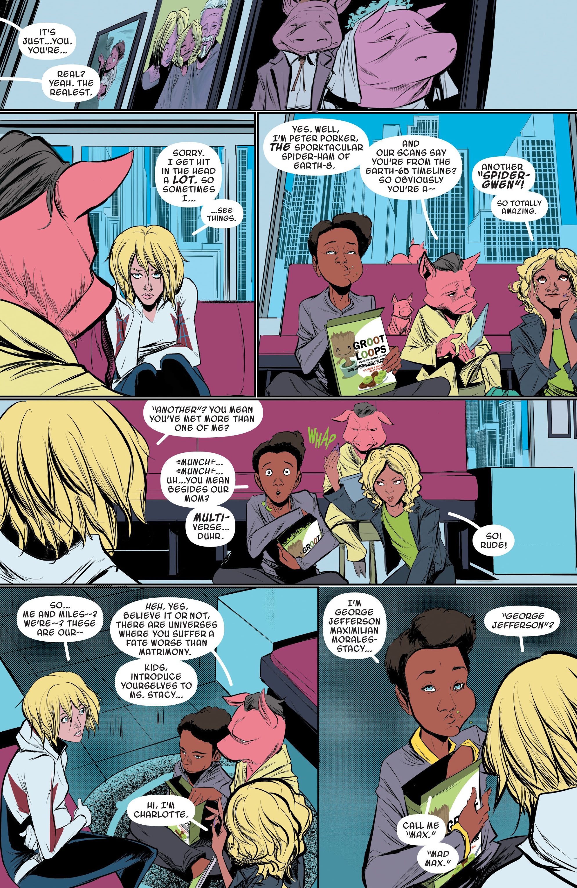 Spider-Gwen: Ghost-Spider - Edge of Spider-Verse (Modern Era Epic Collection) chapter 2 page 46