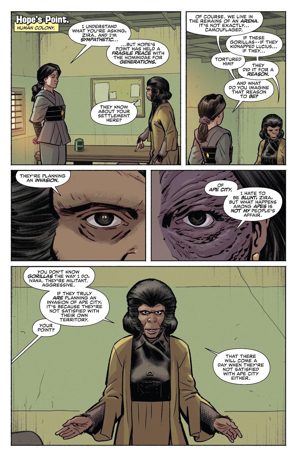 Beware the Planet of the Apes issue 3 - Page 7
