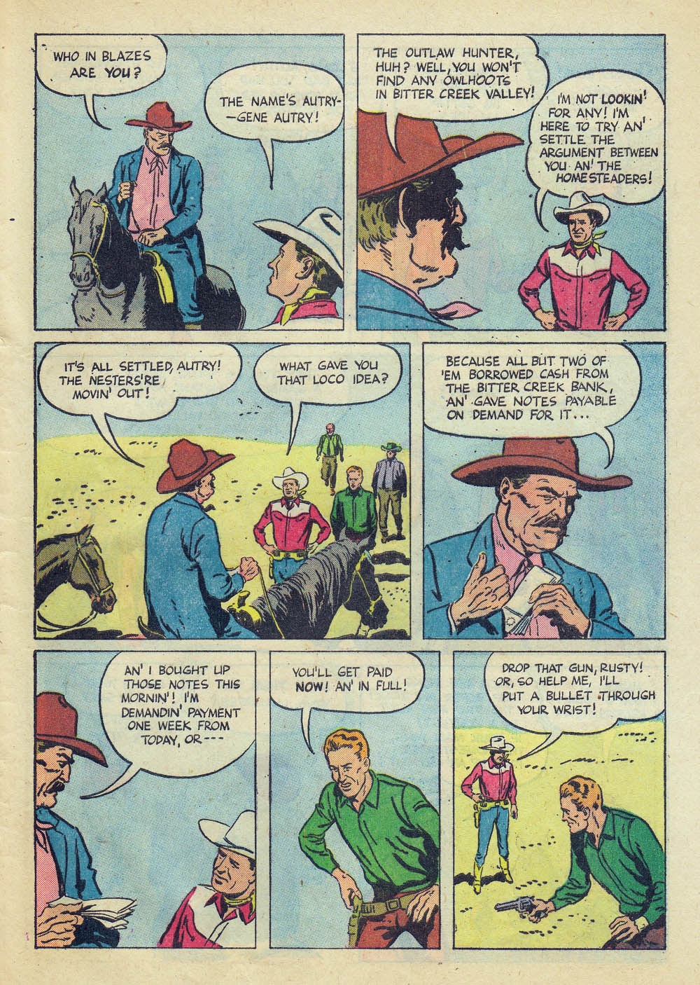 Gene Autry Comics (1946) issue 41 - Page 37