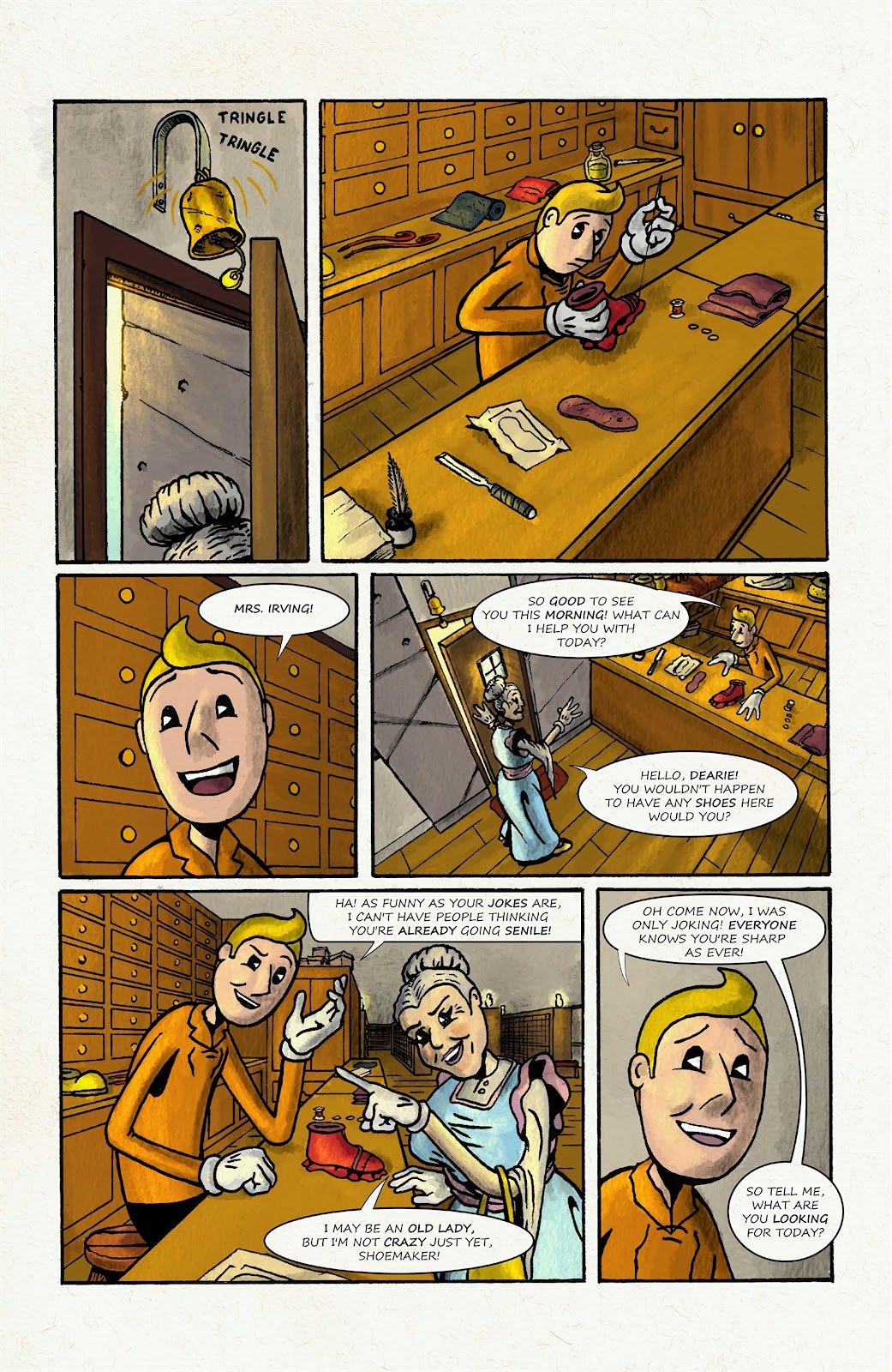 Mare Hollow: The Shoemaker issue Full - Page 21